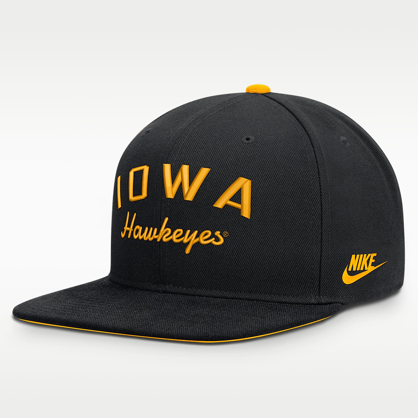 Gorra universitaria Nike Dri-FIT ajustable para hombre Iowa Legacy Pro