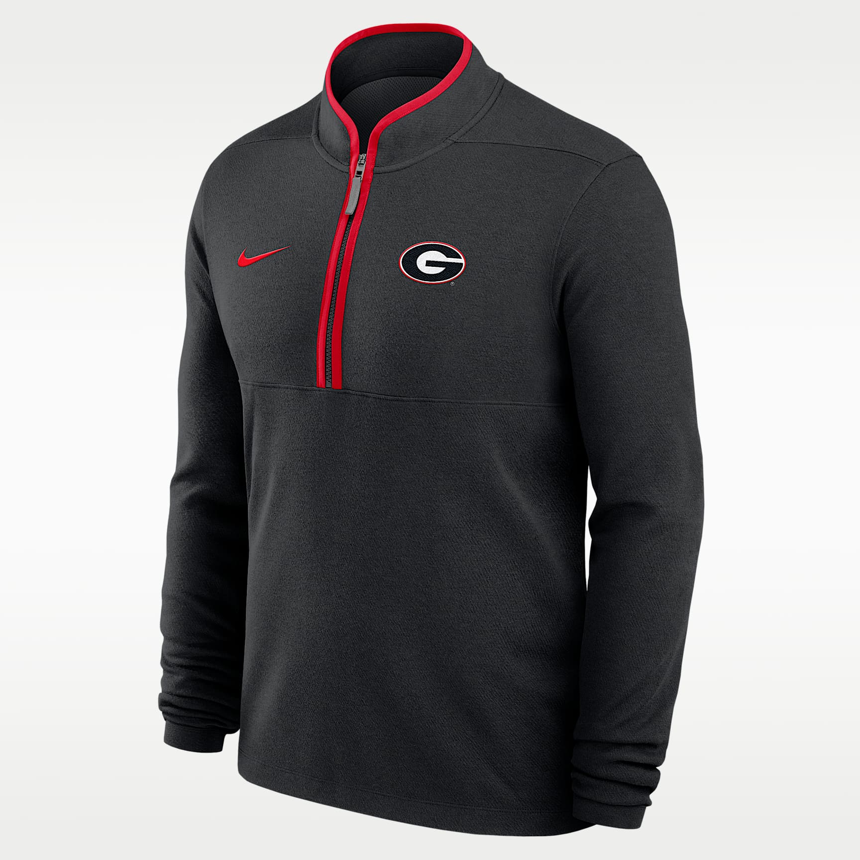 Georgia Victory Men's Nike Dri-FIT College 1/2-Zip Long-Sleeve Top