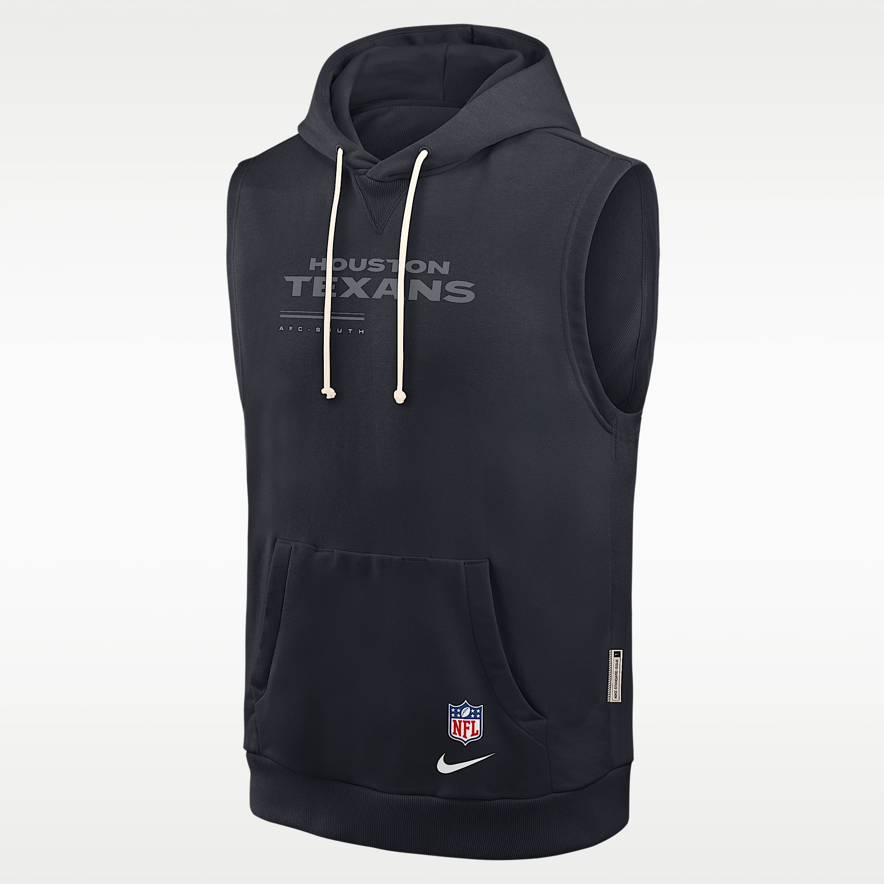 Houston Texans Sideline Men's Nike Dri-FIT NFL Sleeveless Pullover Hoodie