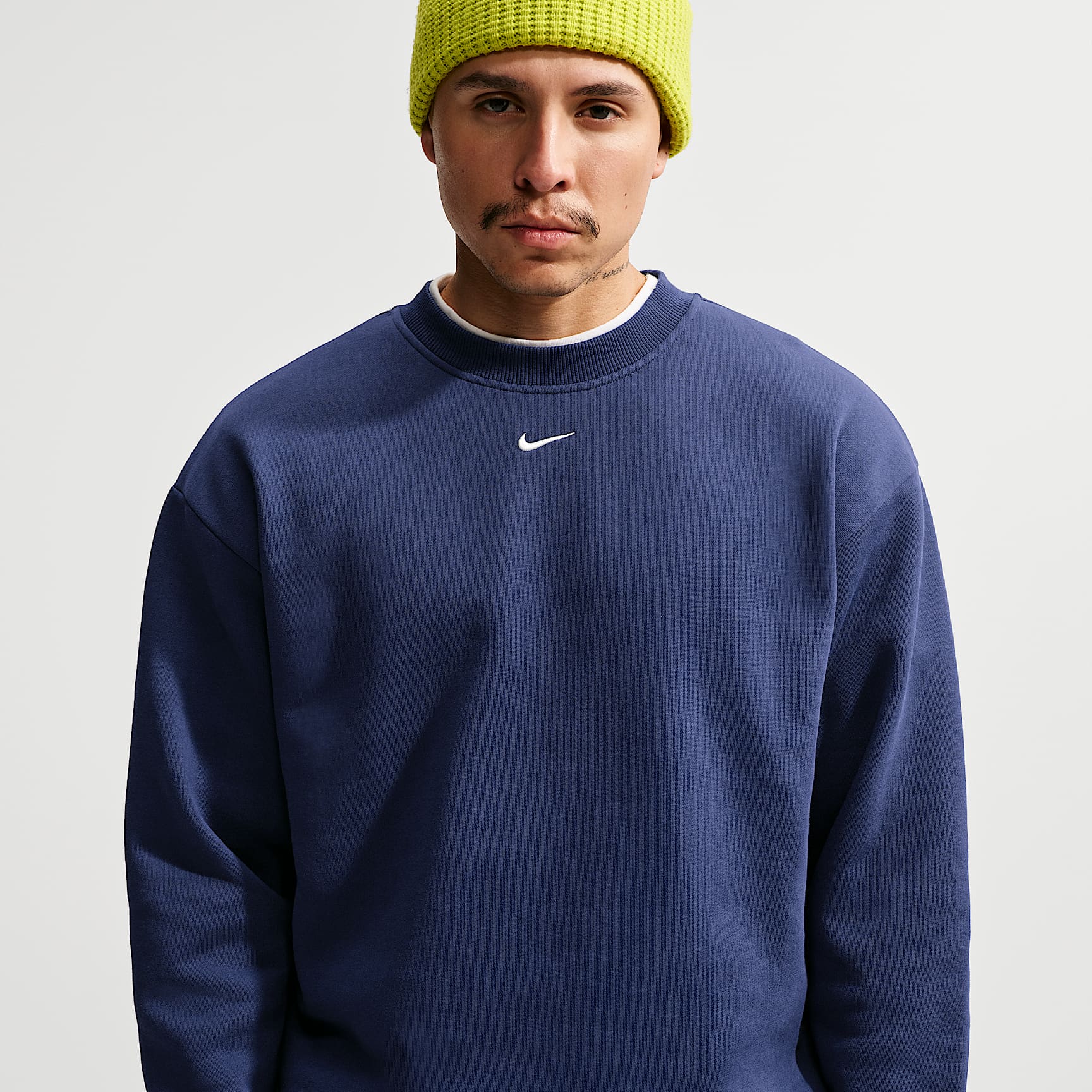 Sweat à col ras-du-cou Nike Solo Fleece pour homme