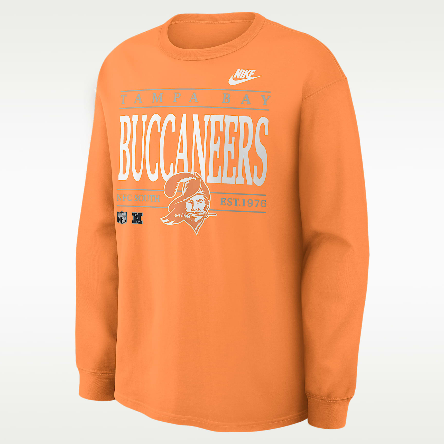 Tampa Bay Buccaneers Rewind Max90 Men's Nike NFL Long-Sleeve T-Shirt