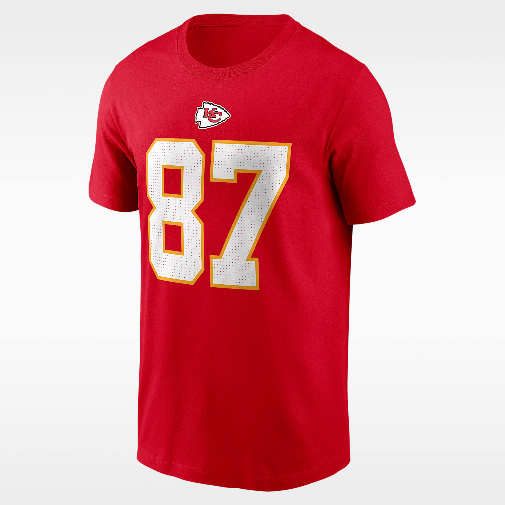 Playera Nike de la NFL para hombre Travis Kelce Kansas City Chiefs