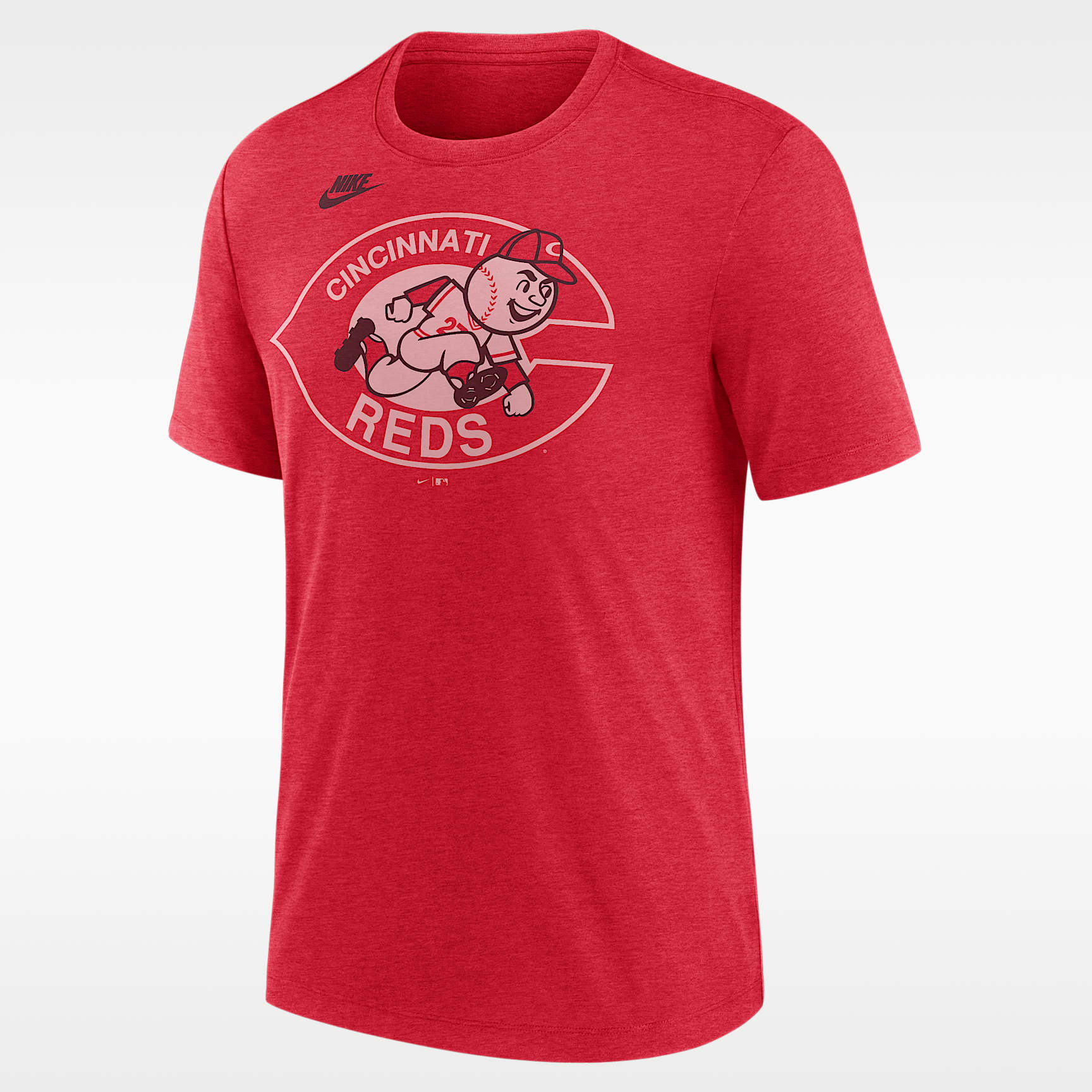 Cincinnati Reds Cooperstown Logo Men's Nike MLB T-Shirt