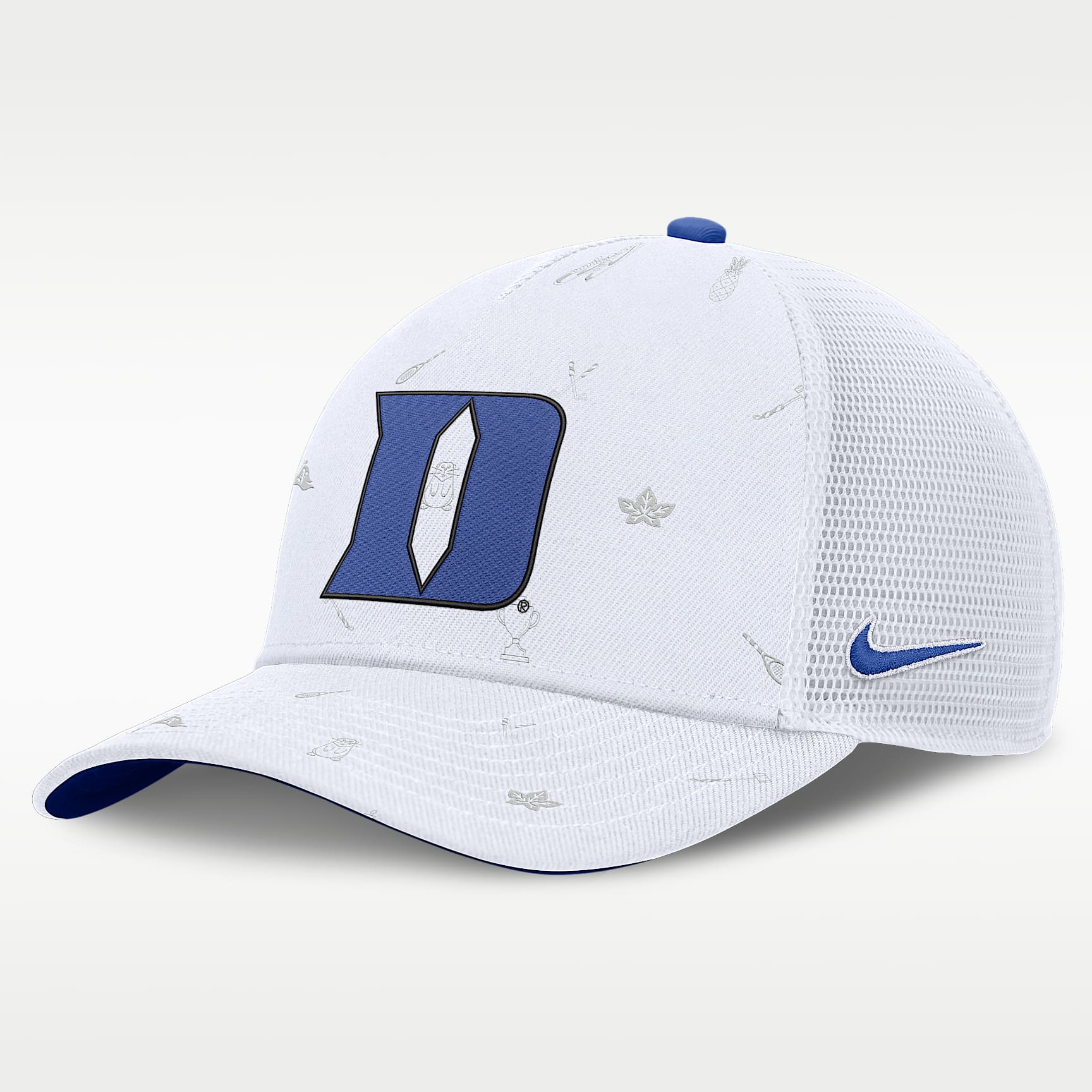 Gorra de rejilla universitaria Nike ajustable para hombre Duke Country ...