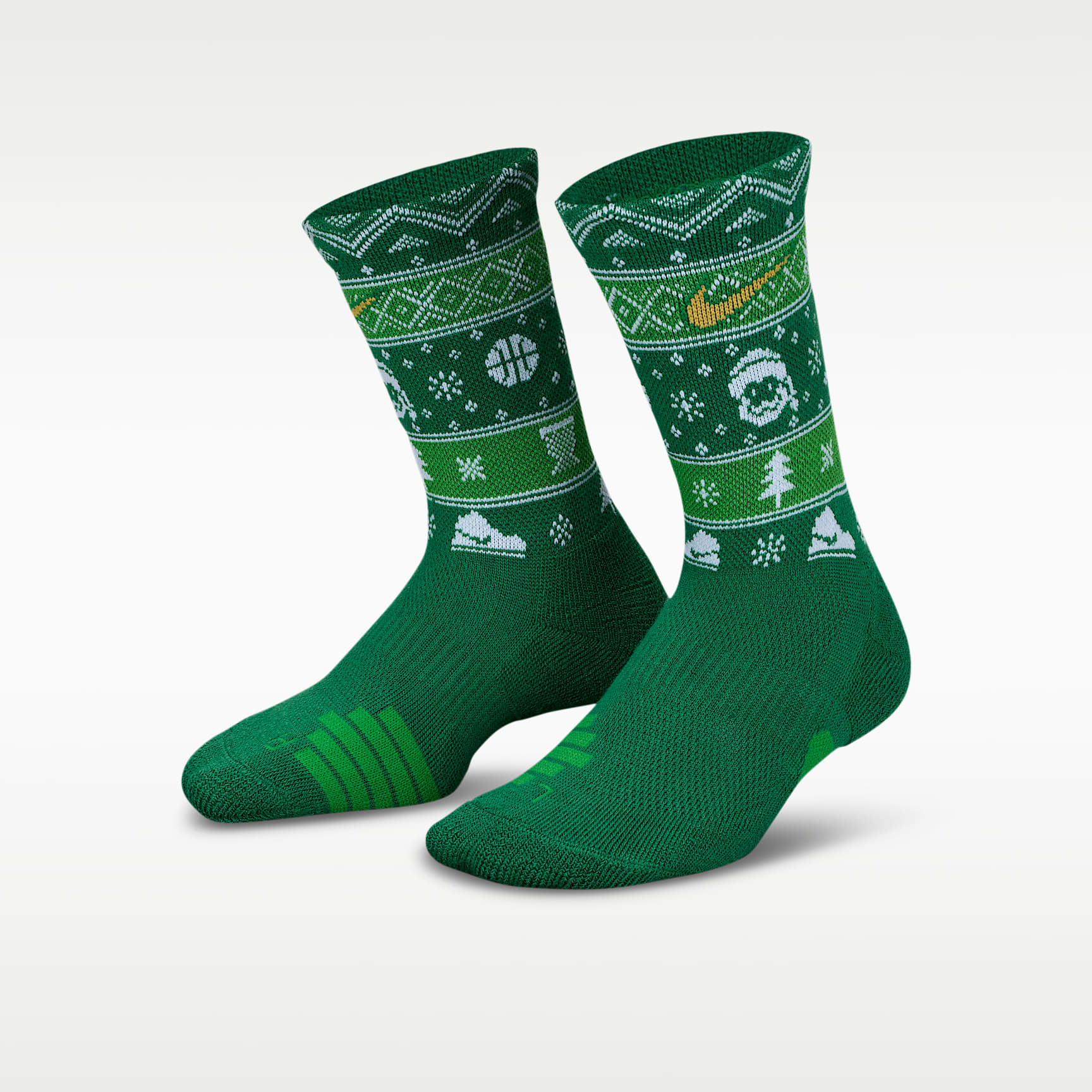 Nike Little Kids' Dri-FIT Holiday Elite Crew Socks