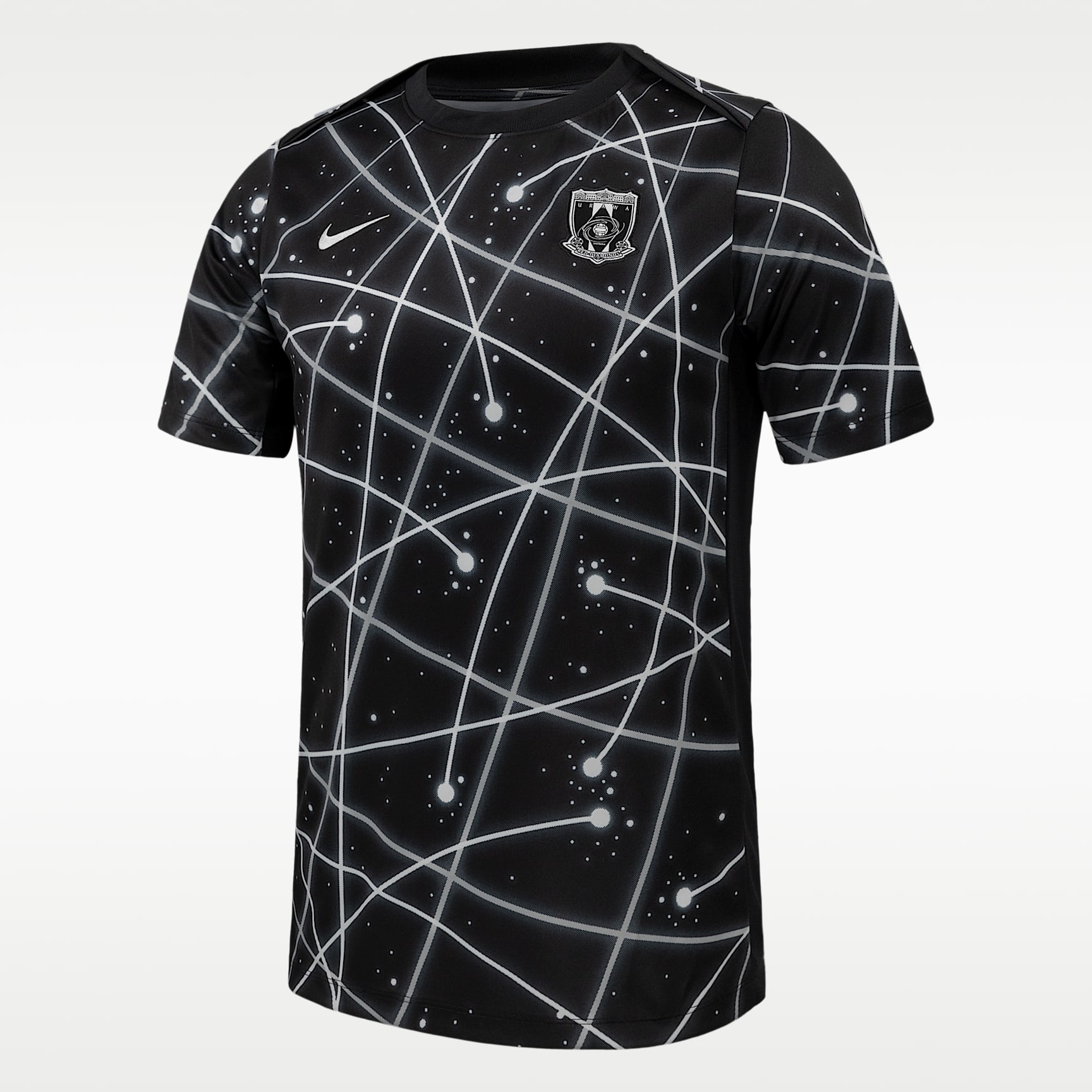 Playera de fútbol de manga corta para antes del partido Nike para hombre Urawa