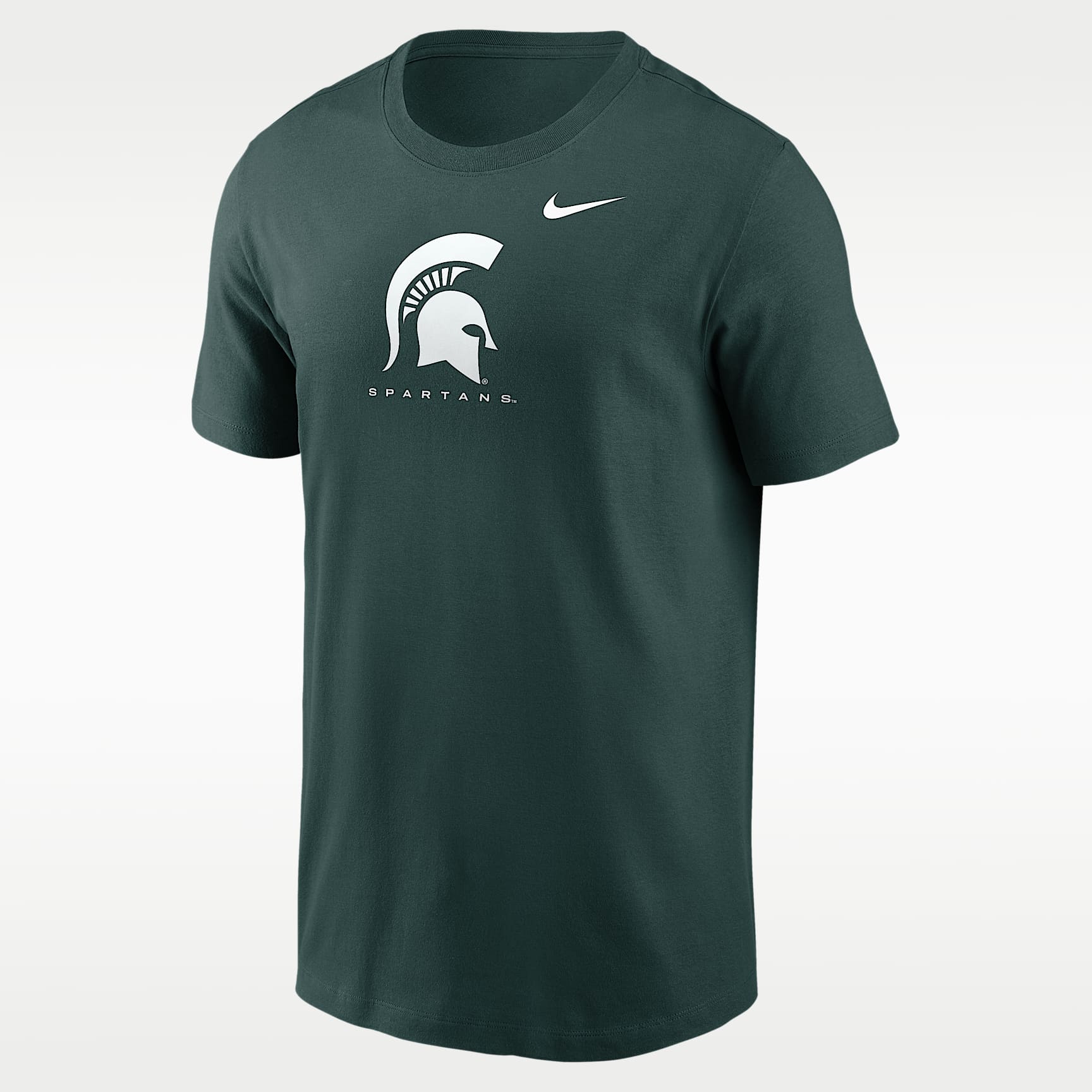 Playera universitaria Nike Dri-FIT para hombre Michigan State Courtside