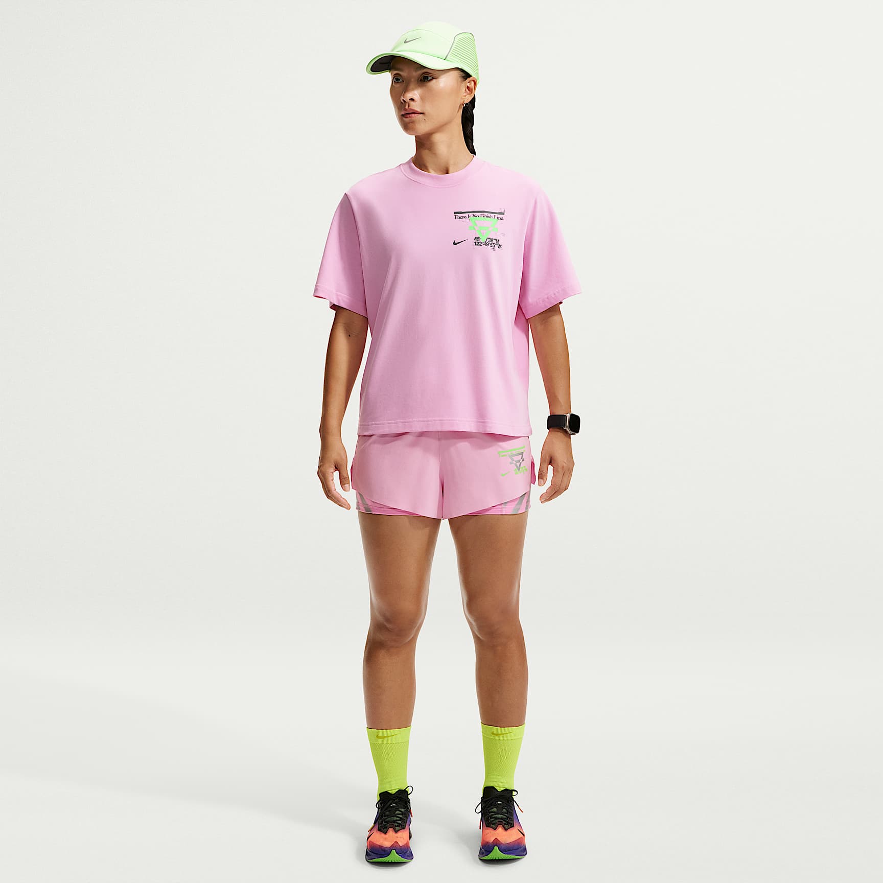 Nike Swift Women's Dri-FIT Mid-Rise 2-in-1 Running Shorts