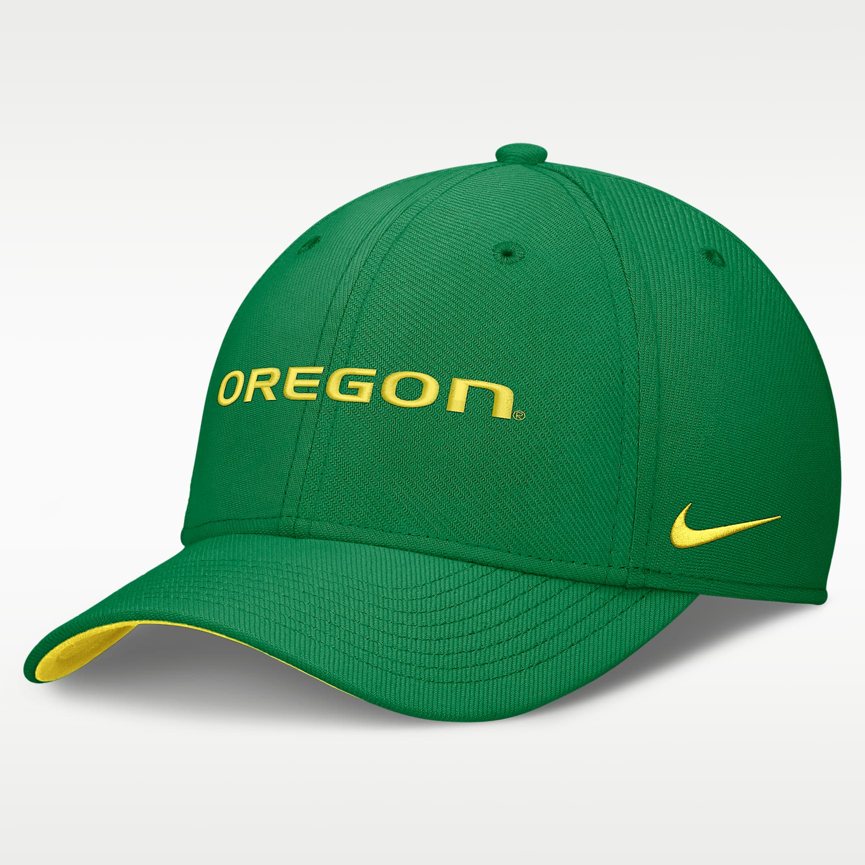 Oregon Classic Swooshflex Men's Nike Dri-FIT College Hat