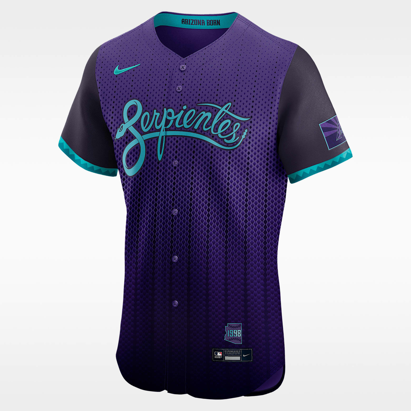 Arizona Diamondbacks City Connect Men's Nike Dri-FIT ADV MLB Elite Jersey