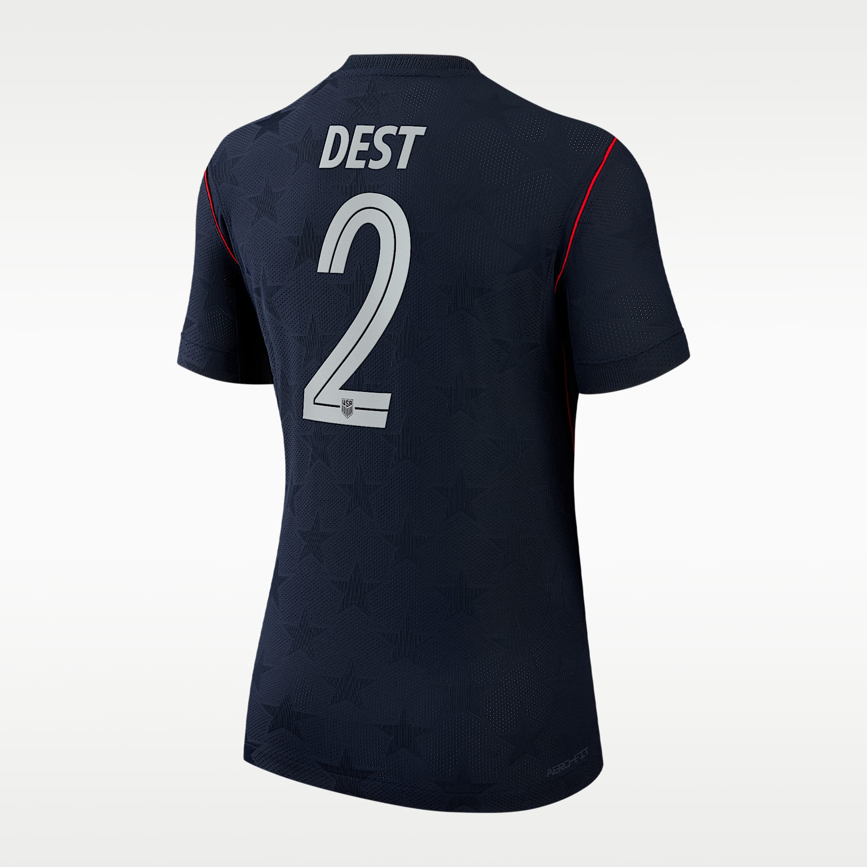 Sergiño Dest USMNT 2026 Match Away Women's Nike Aero-FIT Soccer Jersey