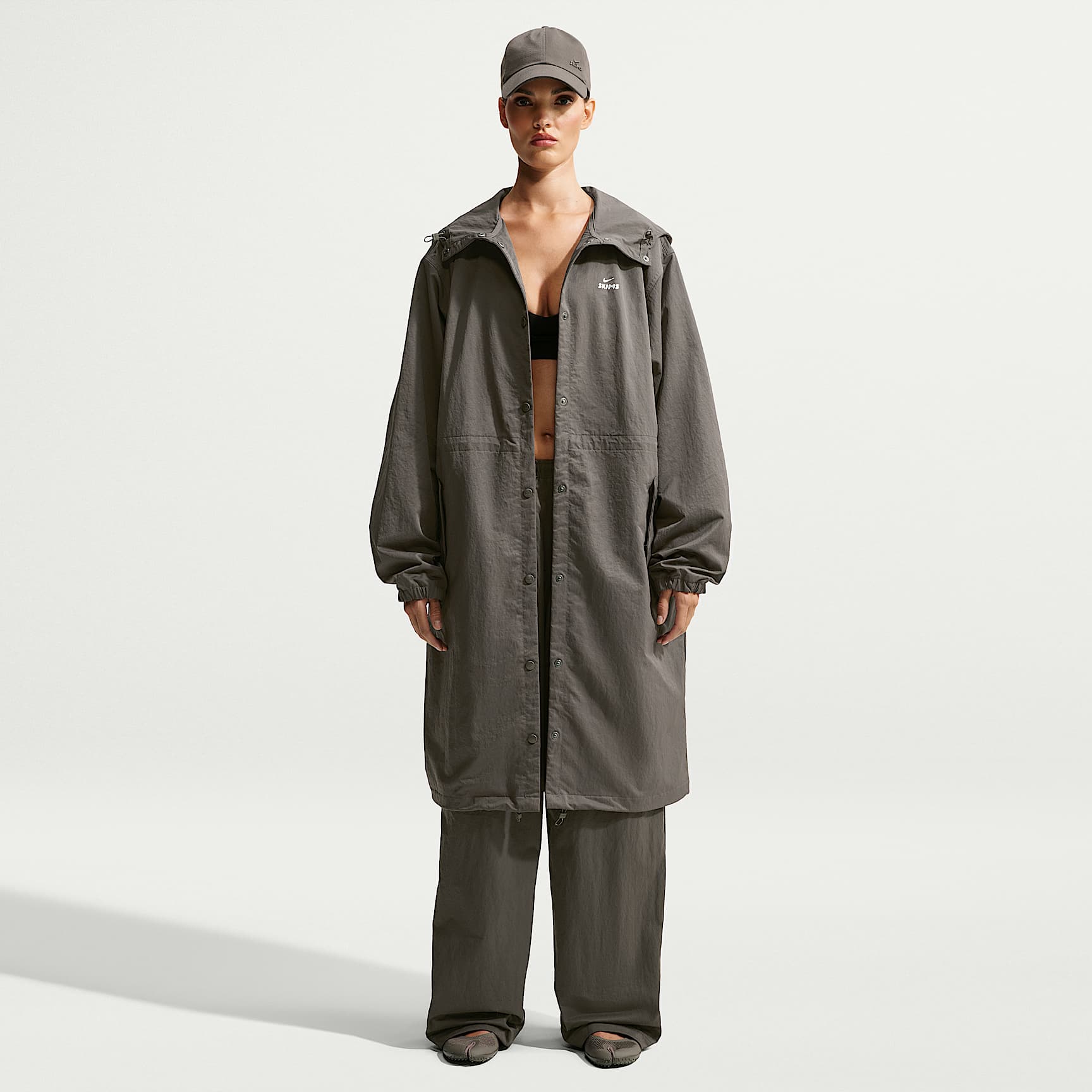 NikeSKIMS Crunchy Nylon Women's Hooded Parka