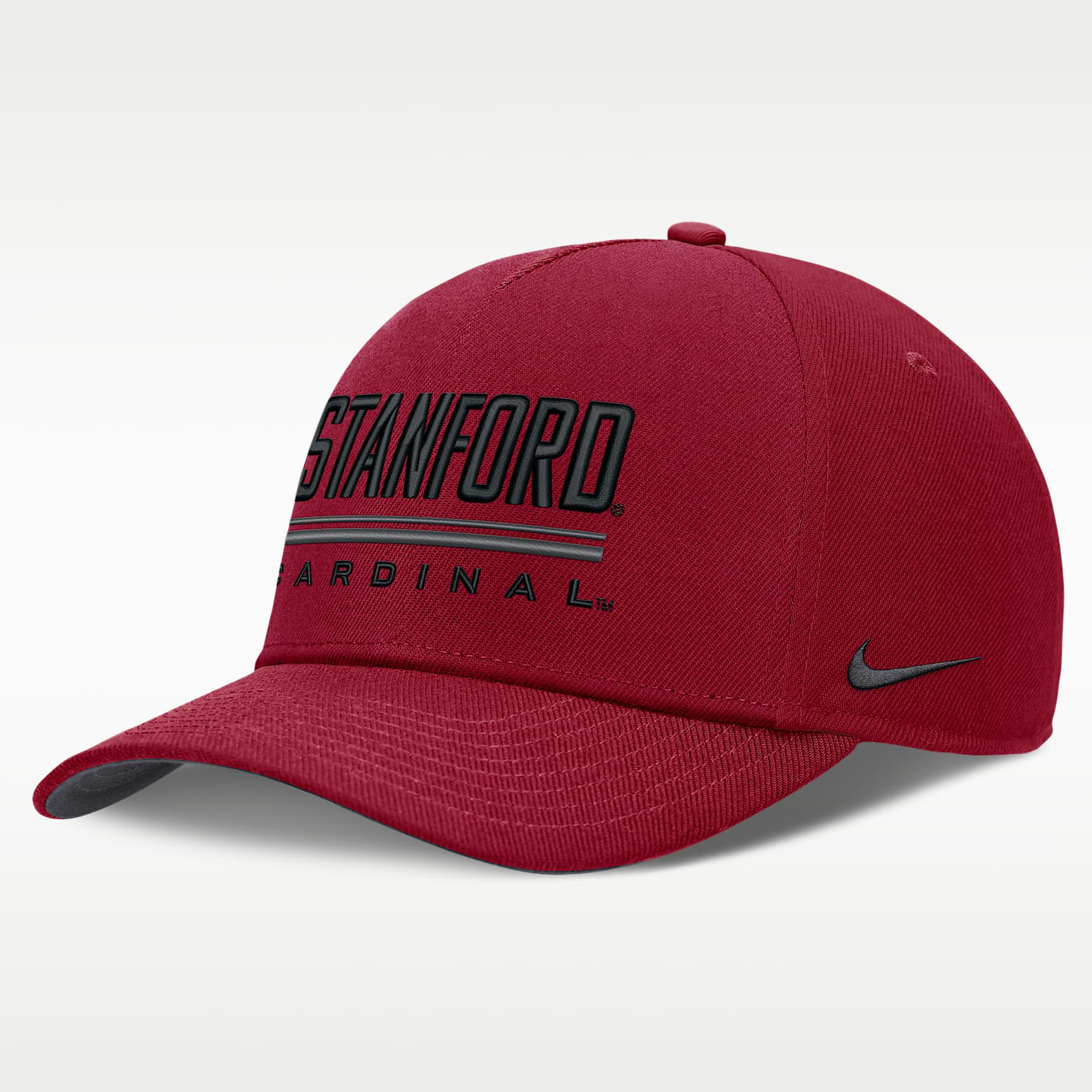 Stanford Sideline Practice Rise Men's Nike Dri-FIT College Adjustable Hat