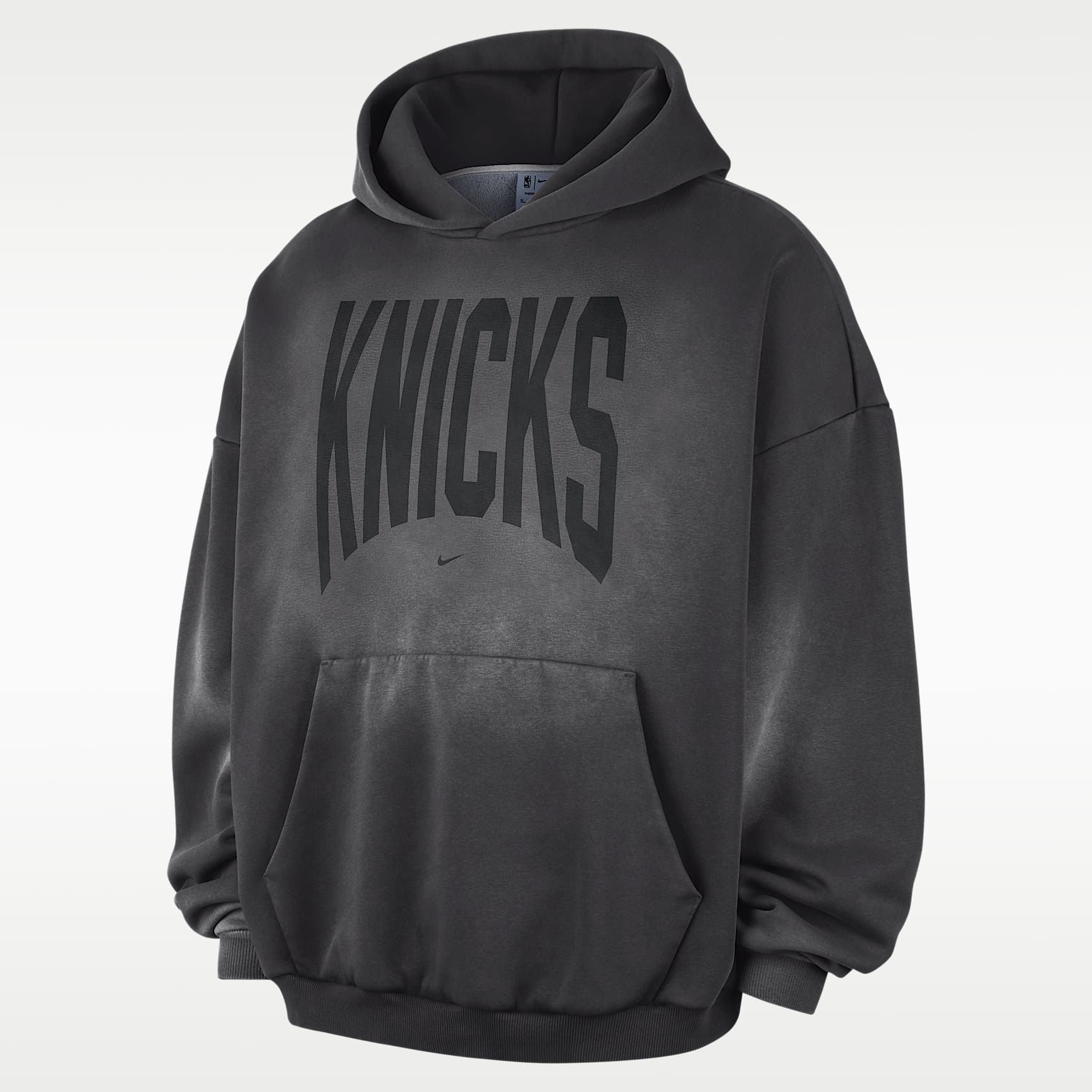 New York Knicks Standard Issue Men's Therma-FIT Fleece Basketball Pullover Hoodie