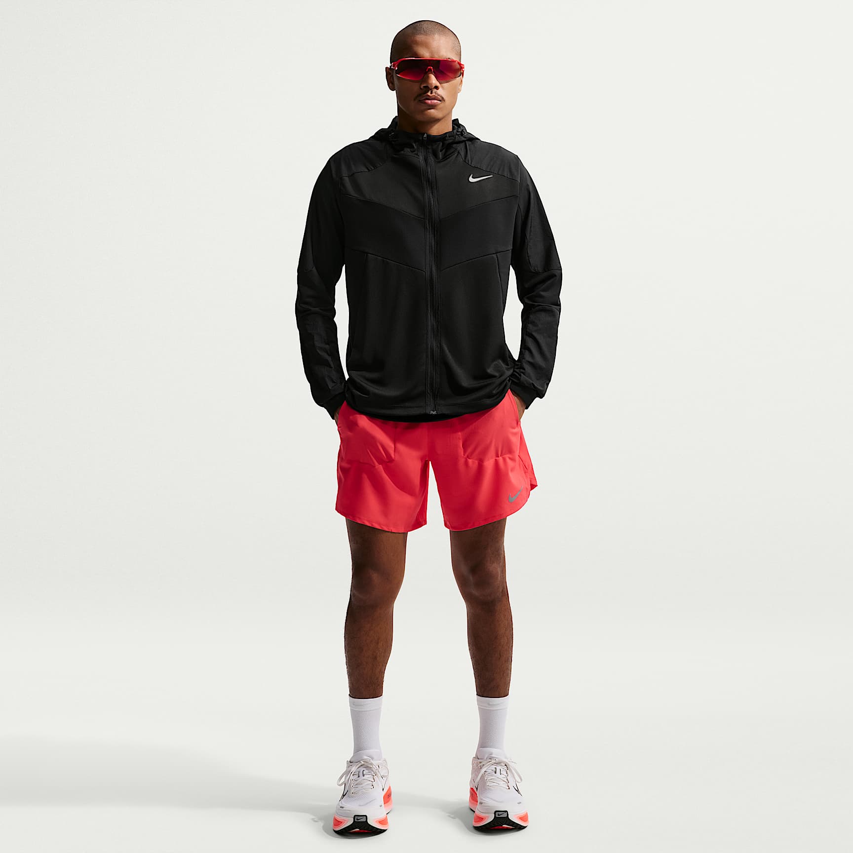 Shorts de correr Dri-FIT de 18 cm 2 en 1 para hombre Nike Stride