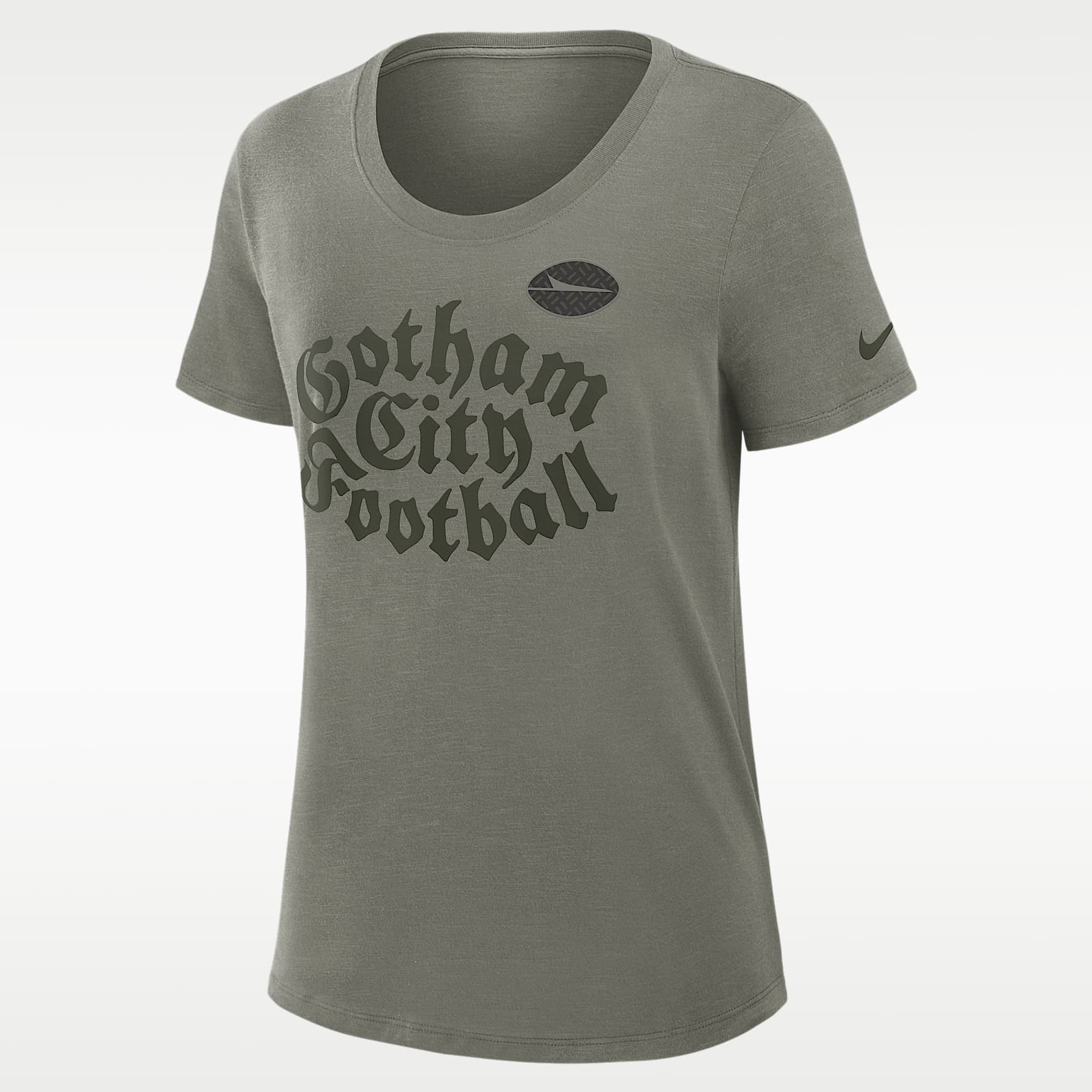 Playera Nike Dri-FIT de la NFL para mujer New York Jets Rivalries Collection Slub