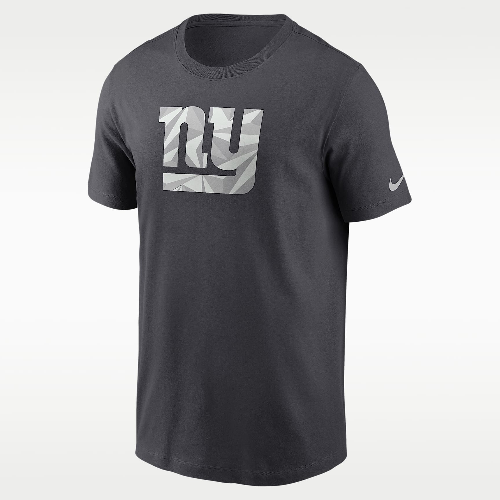 New York Giants Fractal Logo Men's Nike NFL T-Shirt