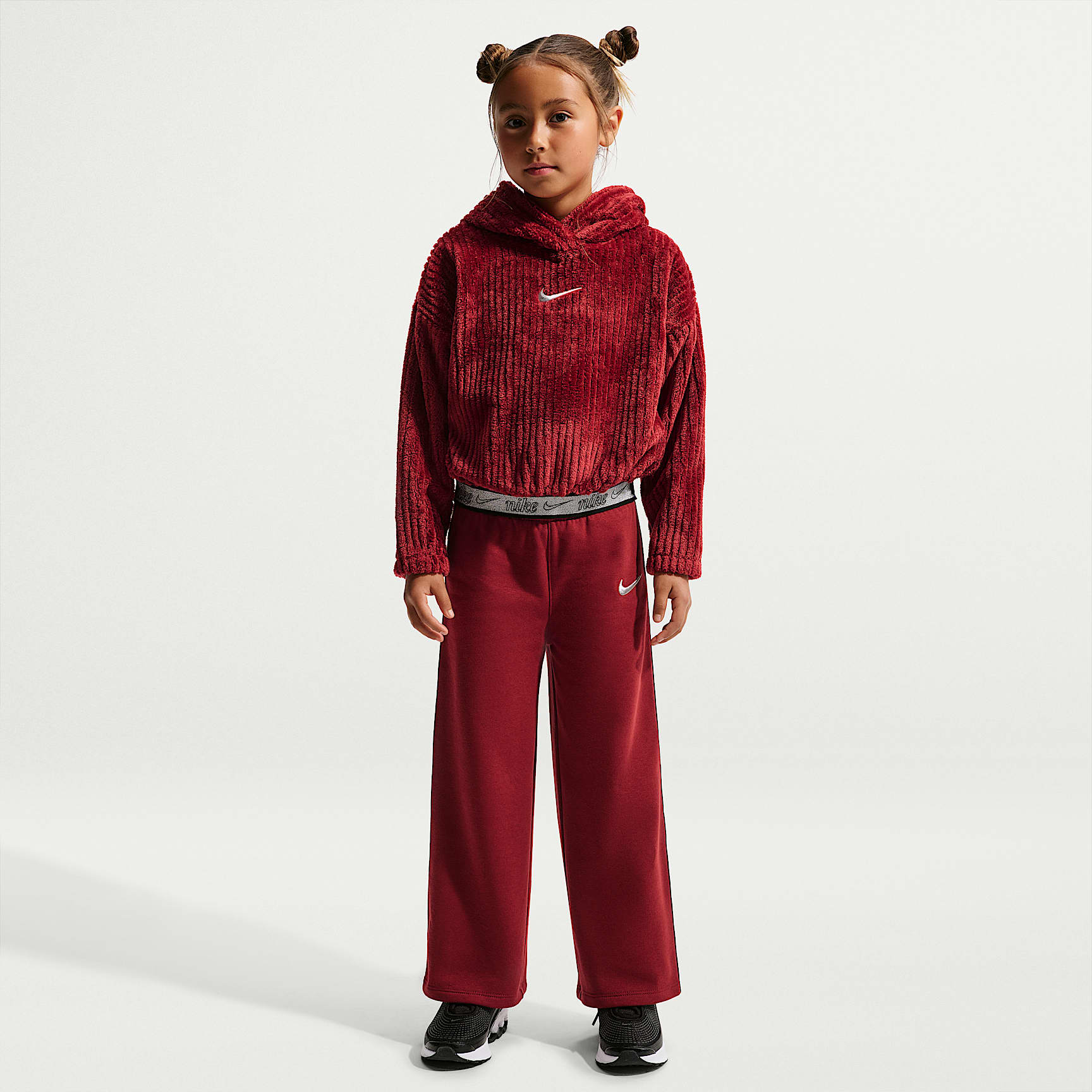 Nike Little Kids' Swoosh Sparkle 2-Piece Pants Set