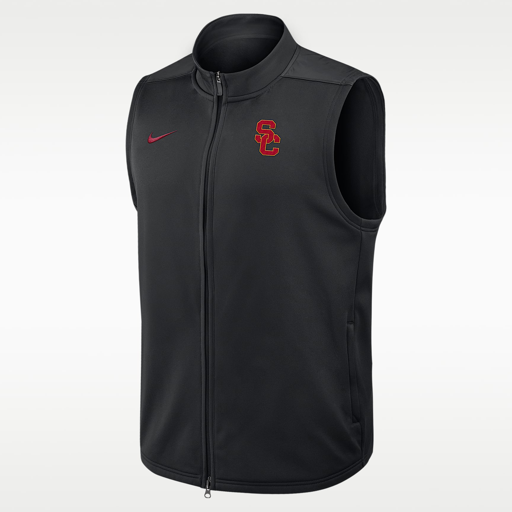 USC Victory Men's Nike Therma-FIT College Full-Zip Vest