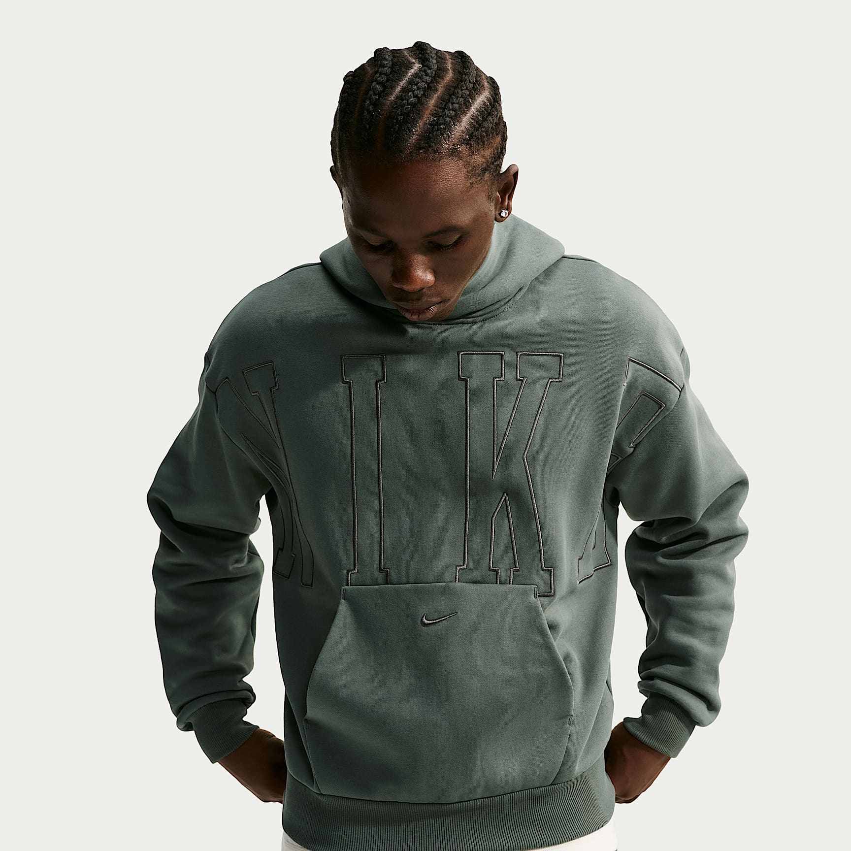Nike Solo Fleece Men's Loose Pullover Hoodie