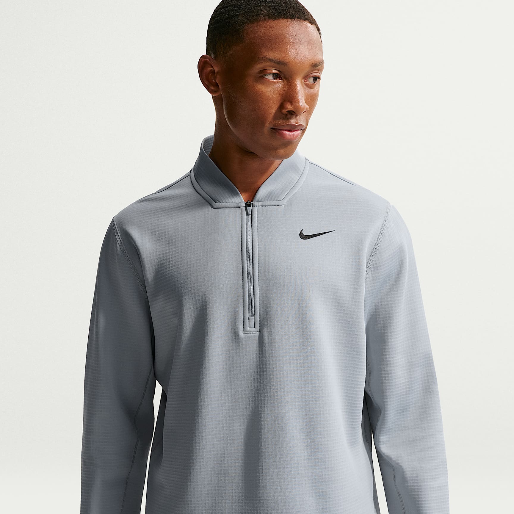 Nike Velocity Therma-FIT golfoverdel med glidelås halvveis til herre