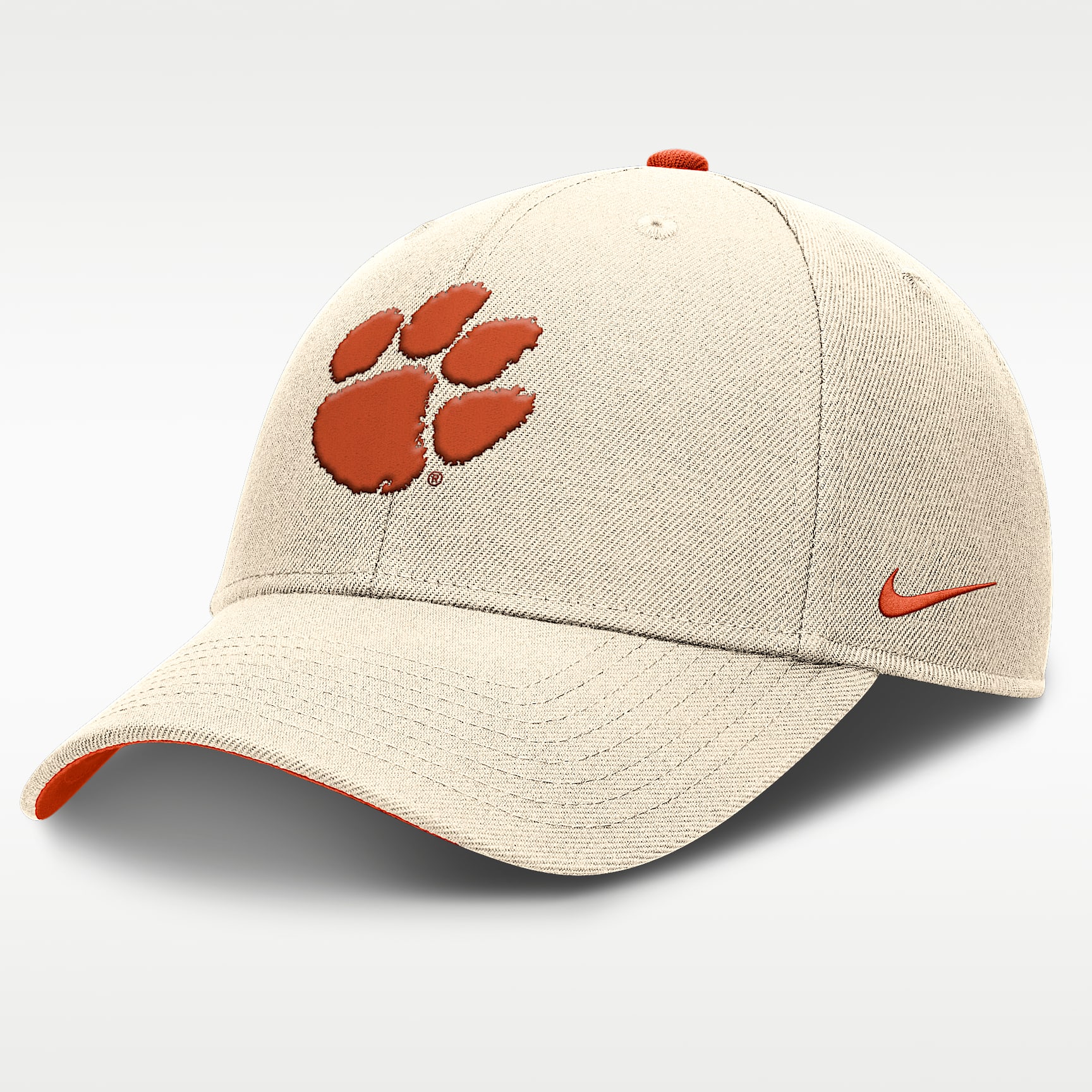 Clemson Primetime Rise Men's Nike Dri-FIT College Trucker Adjustable Hat