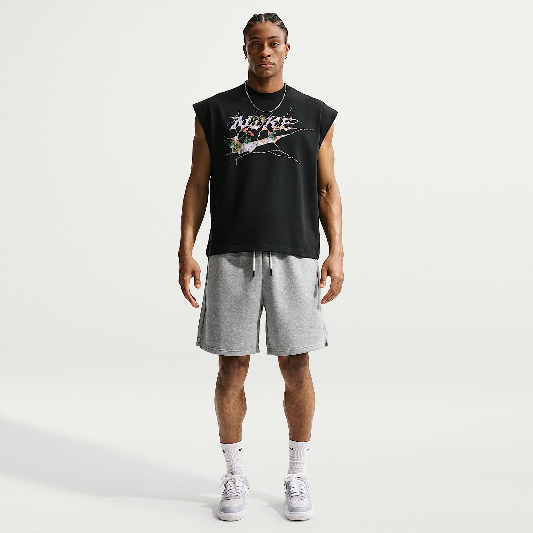 Nike Standard Issue Men's Therma-FIT 8" Brushed Fleece Basketball Shorts