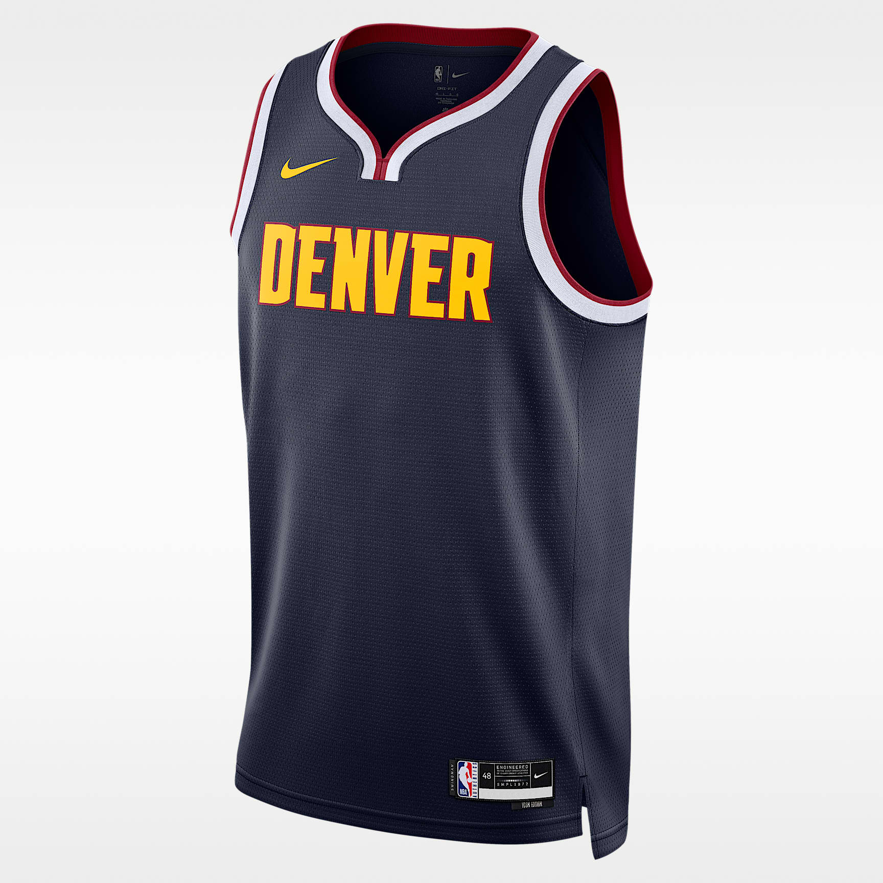 Denver Nuggets Icon Edition Men's Nike Dri-FIT NBA Swingman Jersey