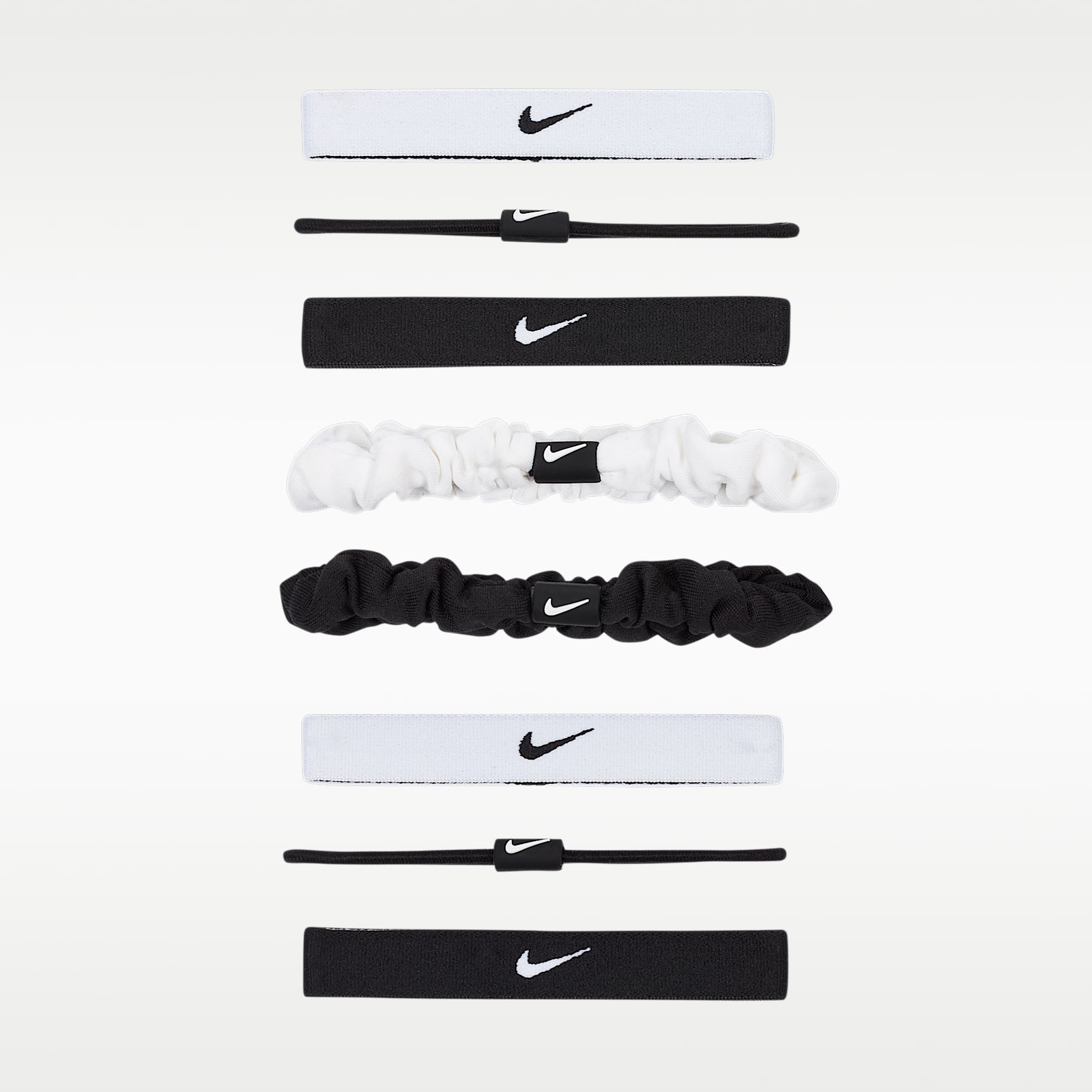 나이키 플렉스 클래식 믹스 헤어 타이(8팩)