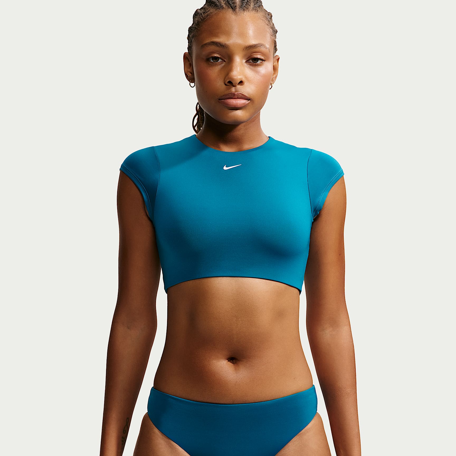 Nike Swim Women's Cropped Swim Top