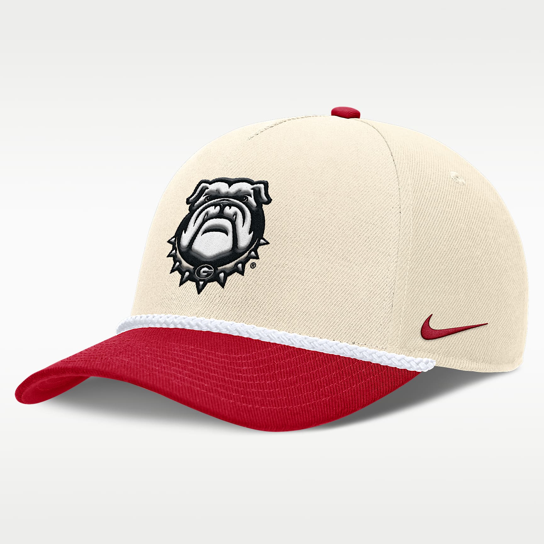 Georgia Primetime Rope 2-Tone Rise Men's Nike College Adjustable Hat