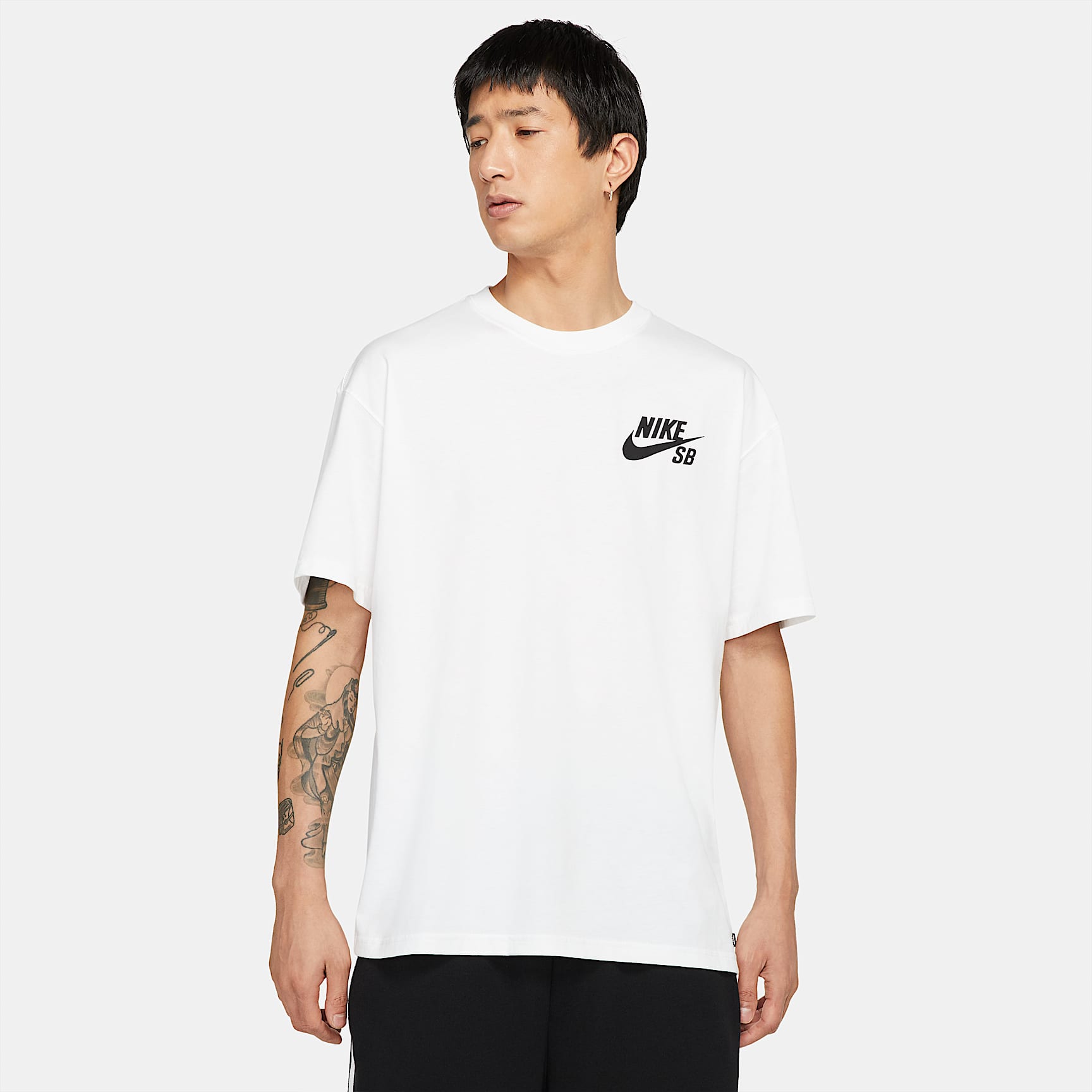 Playera de skateboarding con logotipo Nike SB