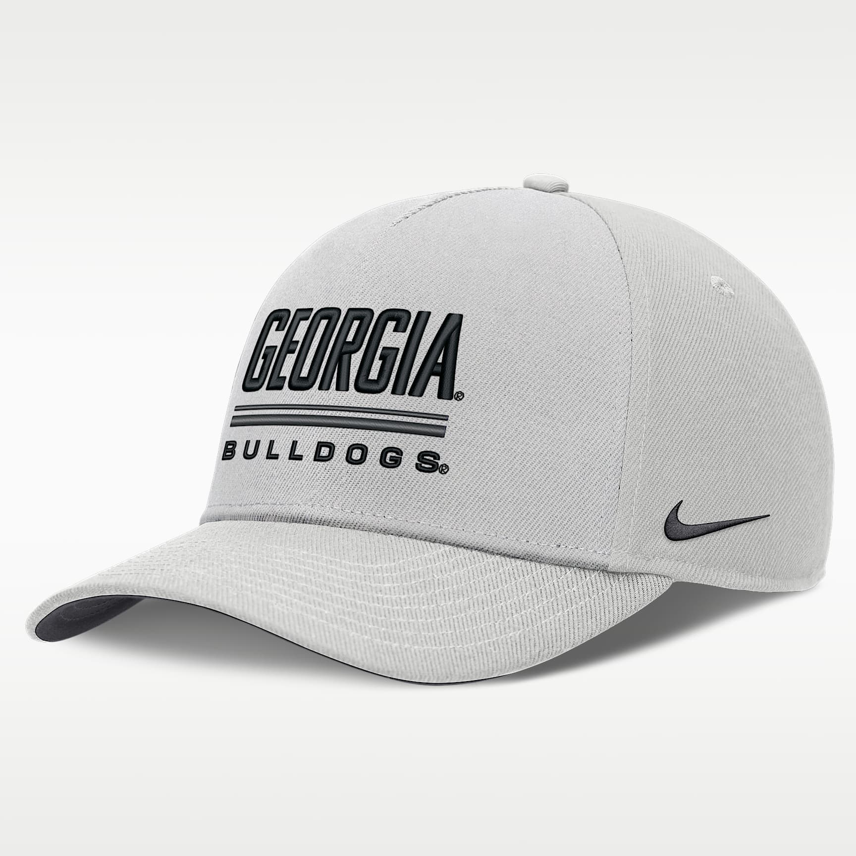 Georgia Sideline Practice Rise Men's Nike Dri-FIT College Adjustable Hat