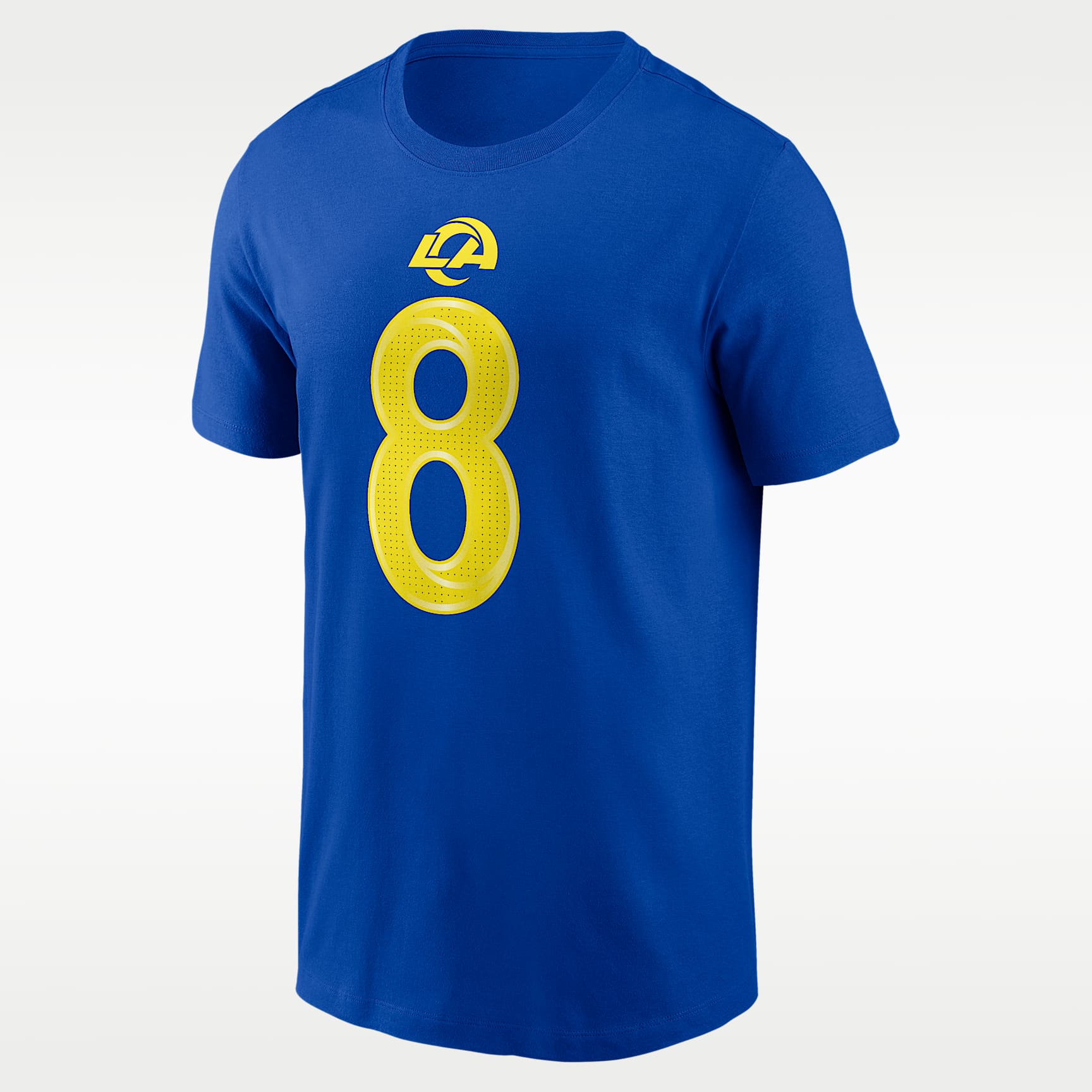 Playera Nike de la NFL para hombre Jared Verse Los Angeles Rams
