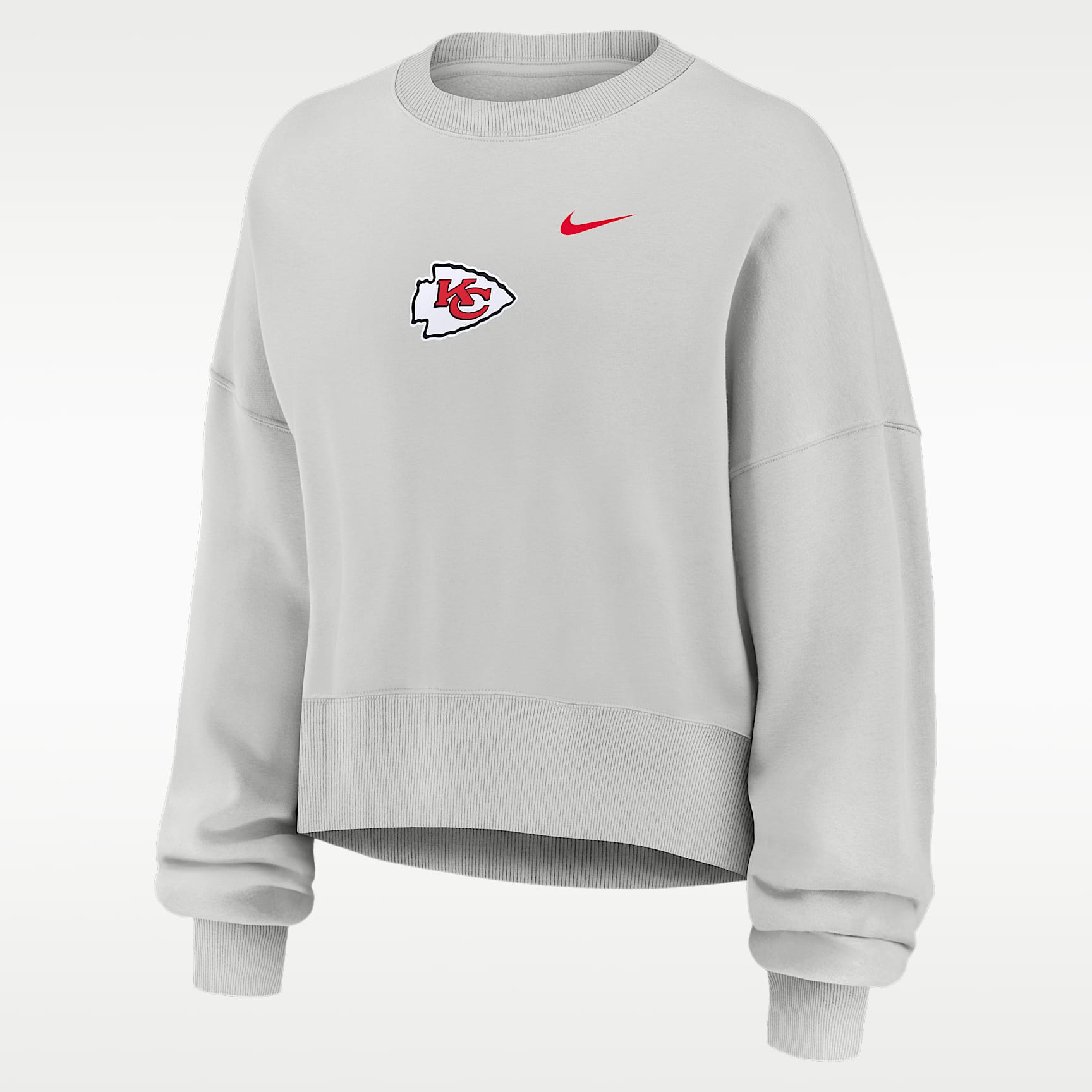 Kansas City Chiefs Primetime Phoenix Women's Nike NFL Oversized Pullover Crew