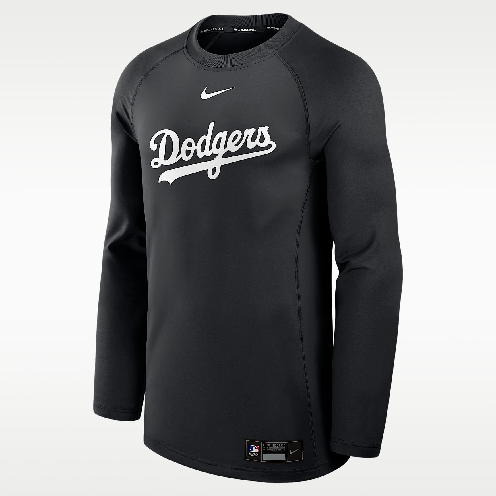 Los Angeles Dodgers Authentic Collection Game Time Men's Nike Dri-FIT MLB Long-Sleeve T-Shirt