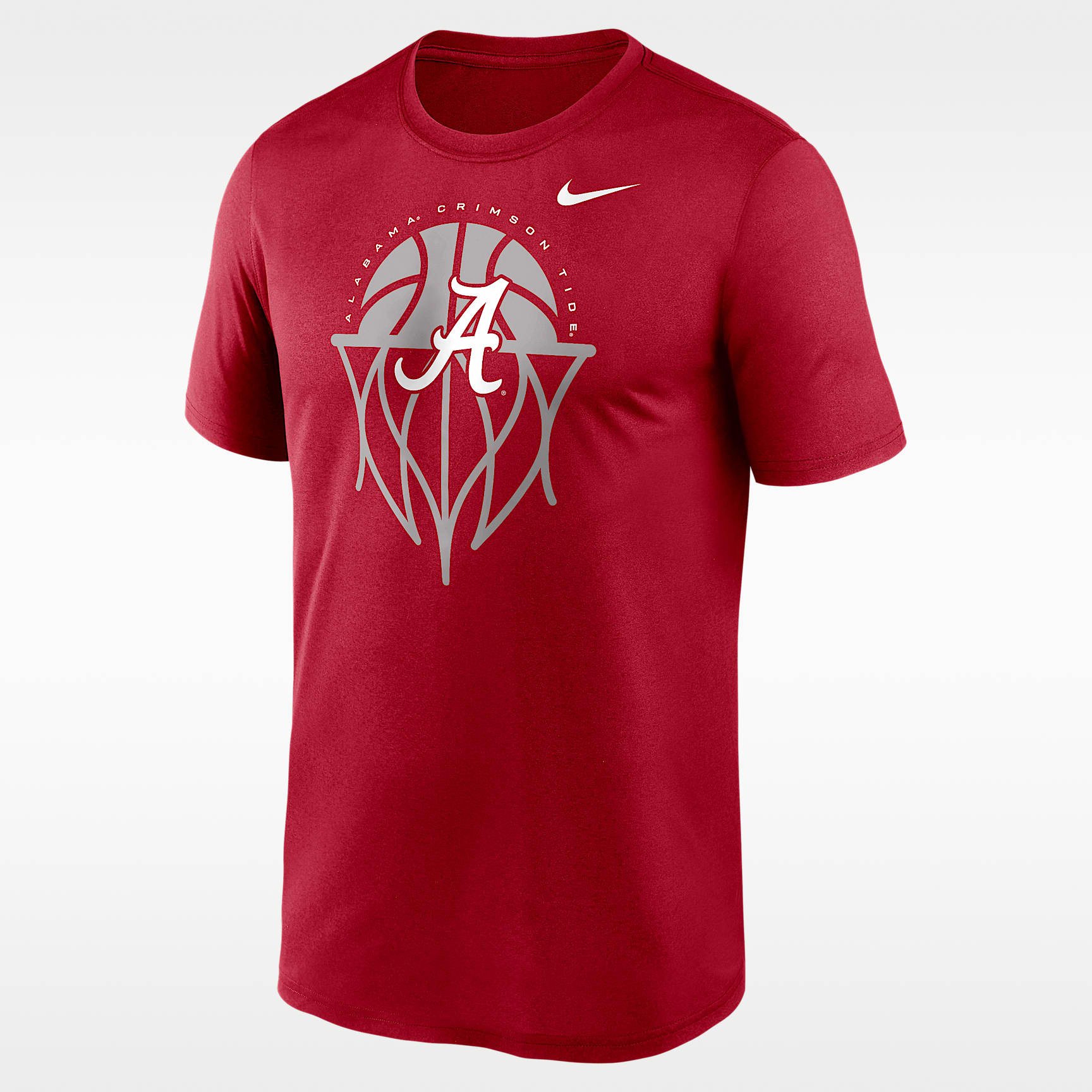 Playera universitaria Nike Dri-FIT para hombre Alabama Legend Basketball Icon