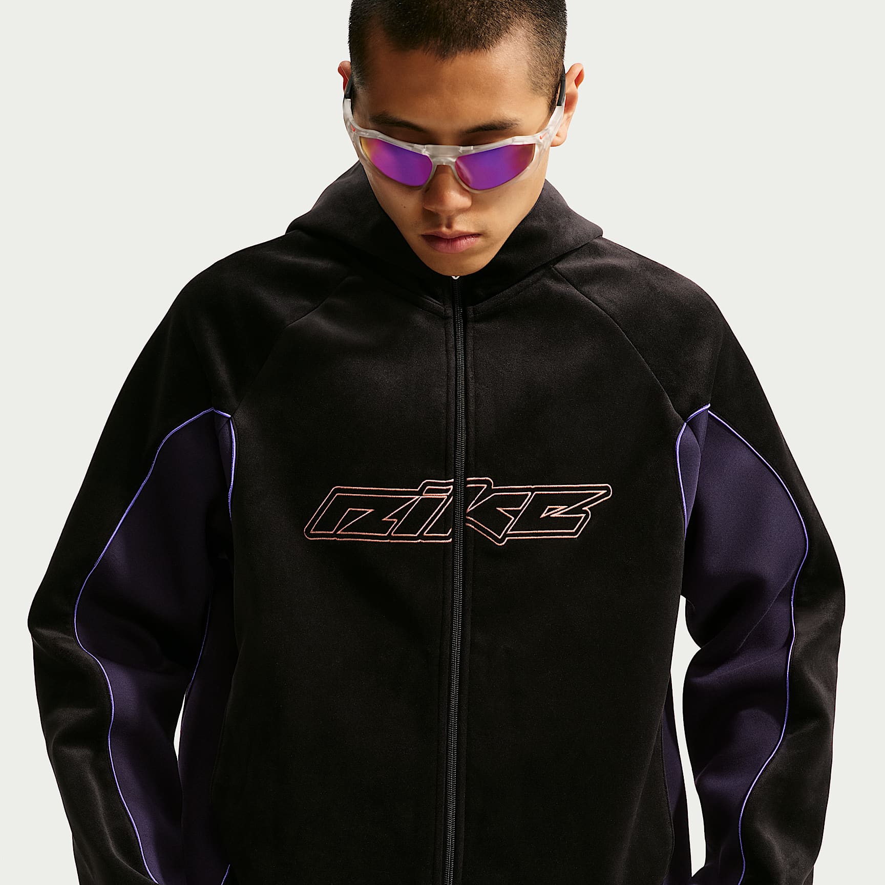 Nike Project F.R.O.G. Men's Fuzzy Loose Full-Zip Hooded Jacket. Nike.com