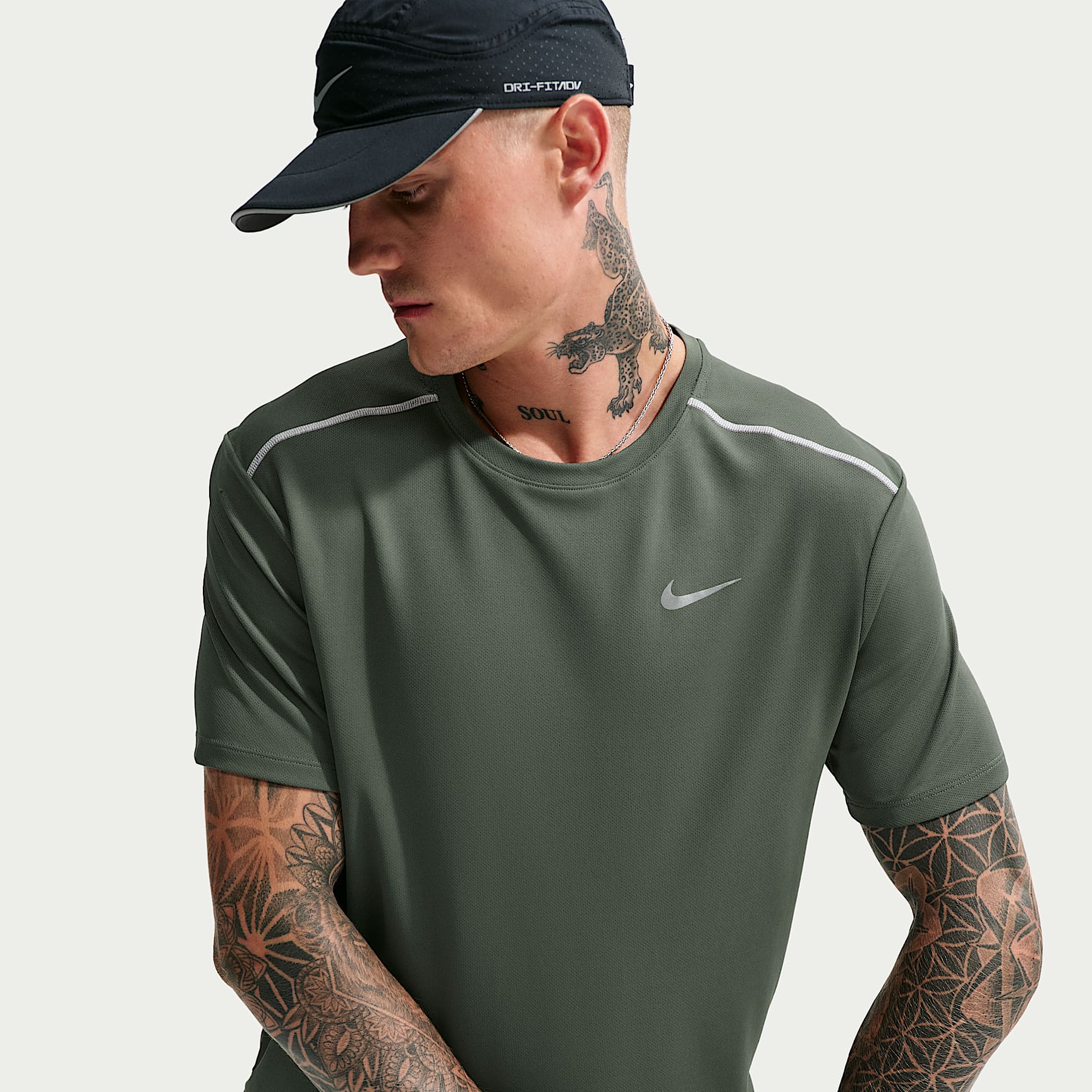 Nike Miler Men's Dri-FIT Short-Sleeve Running Top