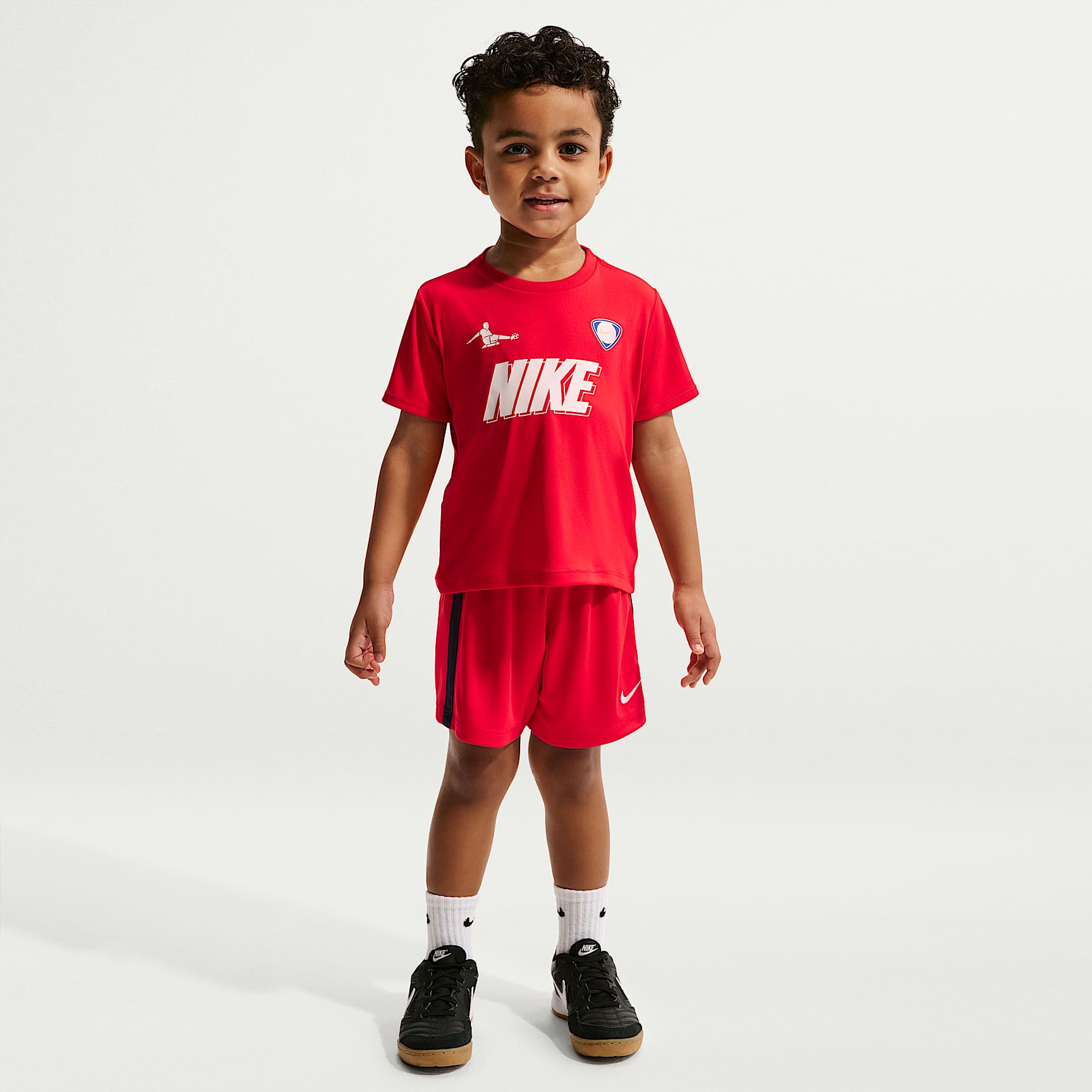 Conjunto de jersey y shorts Dri-FIT infantil Nike Sportswear Goal Mode