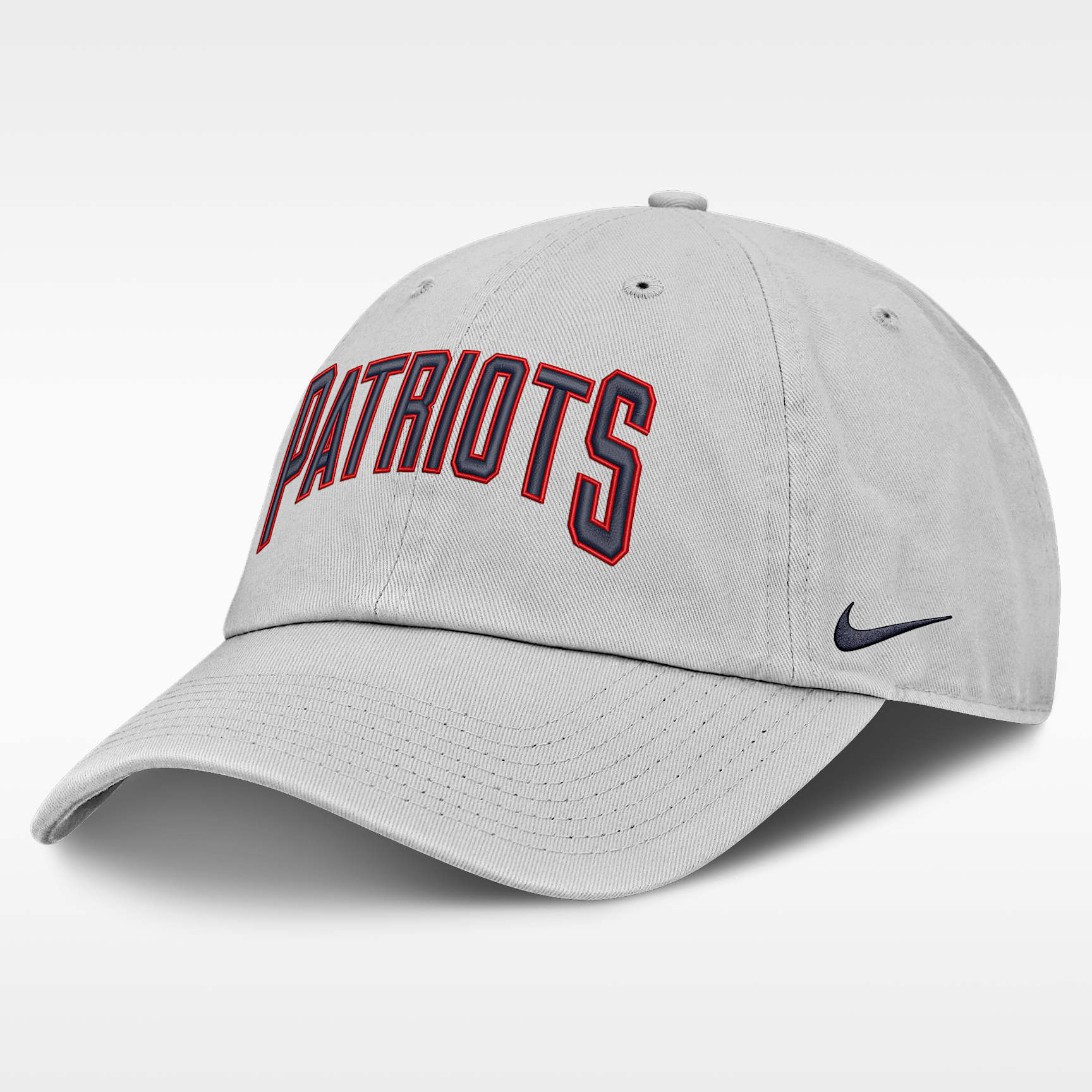 New England Patriots Primetime Club Arched Men's Nike NFL Adjustable Hat