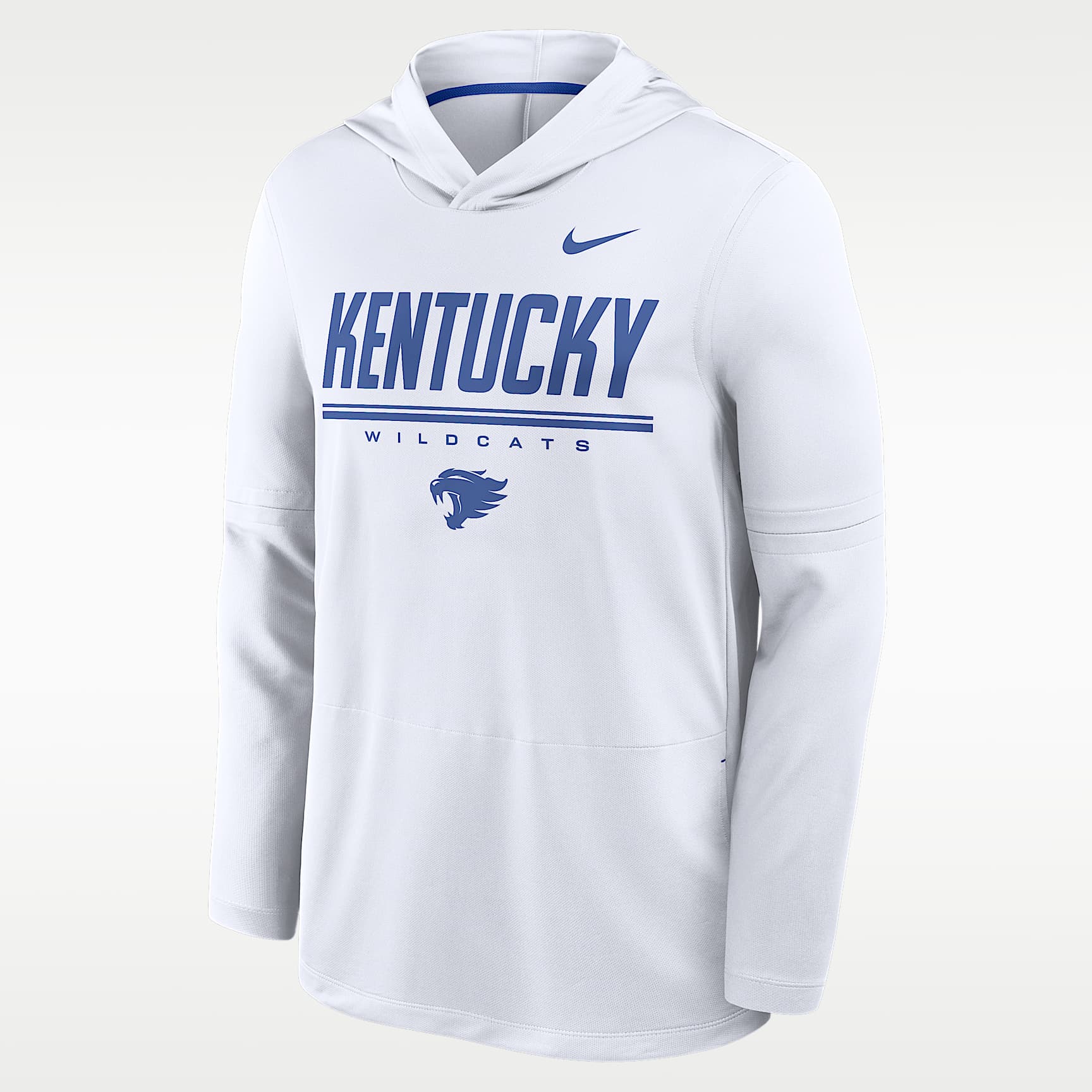 Kentucky Sideline Men's Nike Dri-FIT College Long-Sleeve Hooded Top