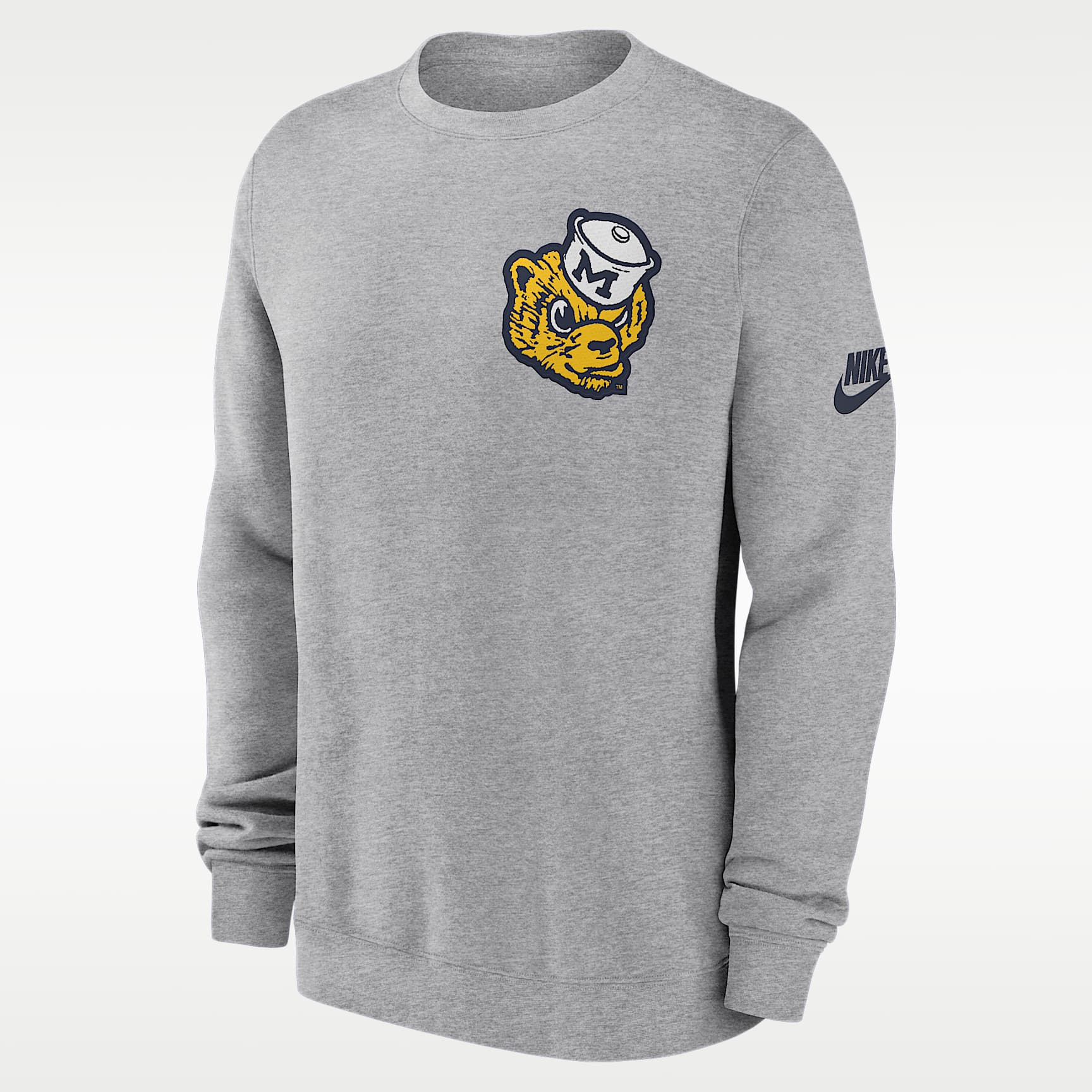Michigan Legacy Men's Nike College Pullover Crew