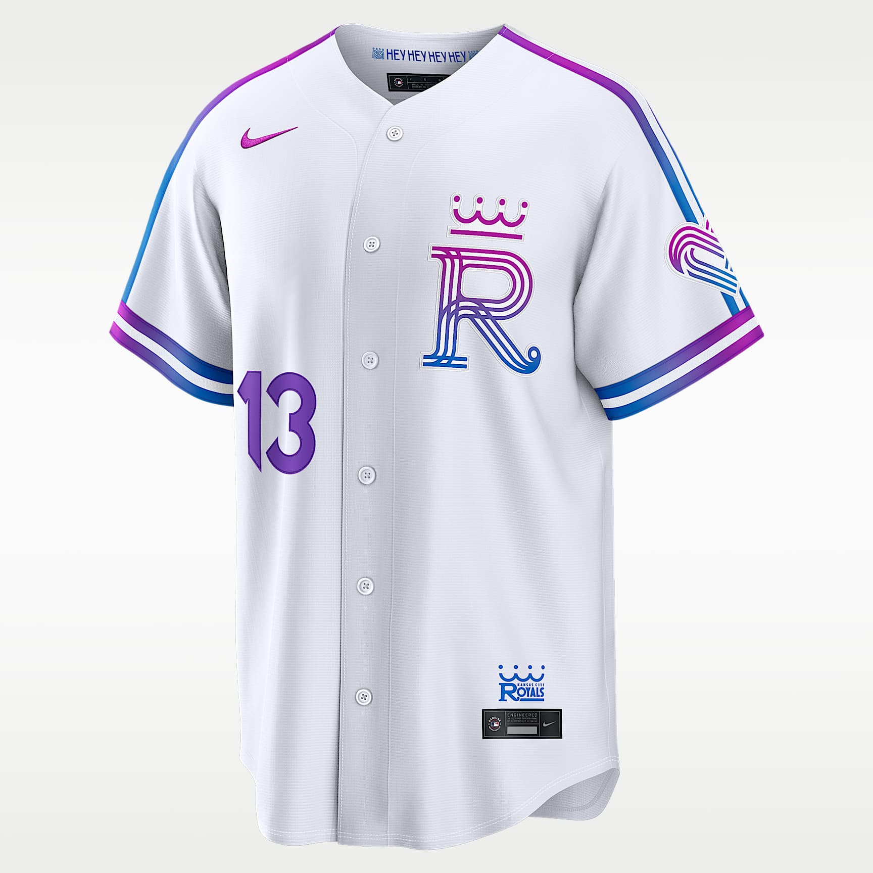 Salvador Perez Kansas City Royals City Connect Men's Nike MLB Stadium Jersey