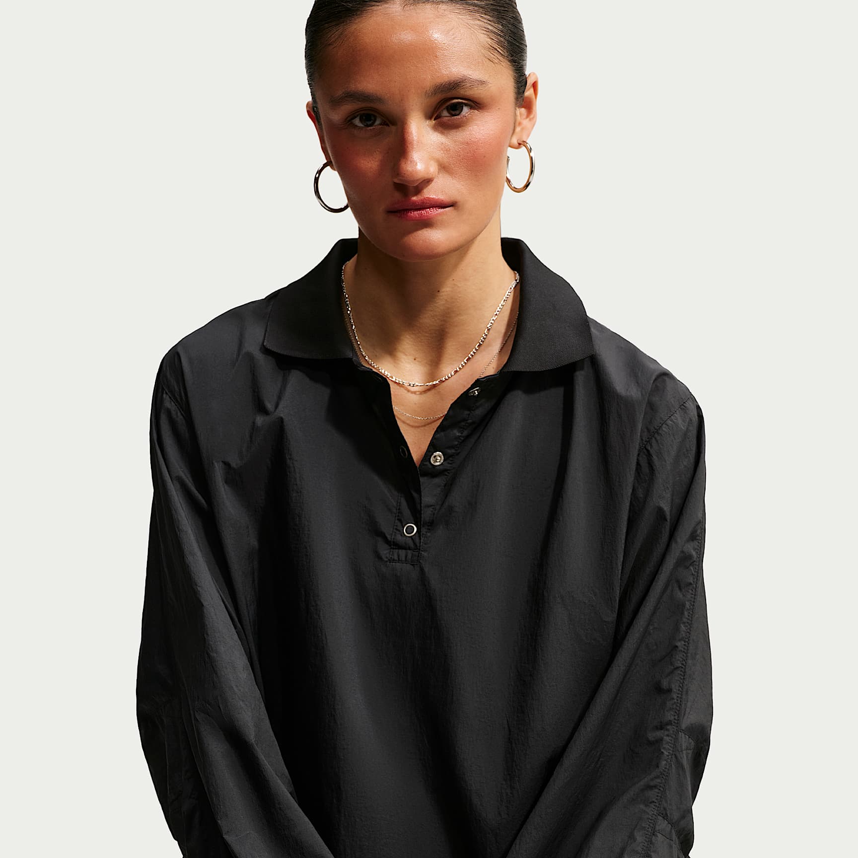 Sudadera sin cierre ligera con protección UV oversized para mujer Nike Sportswear