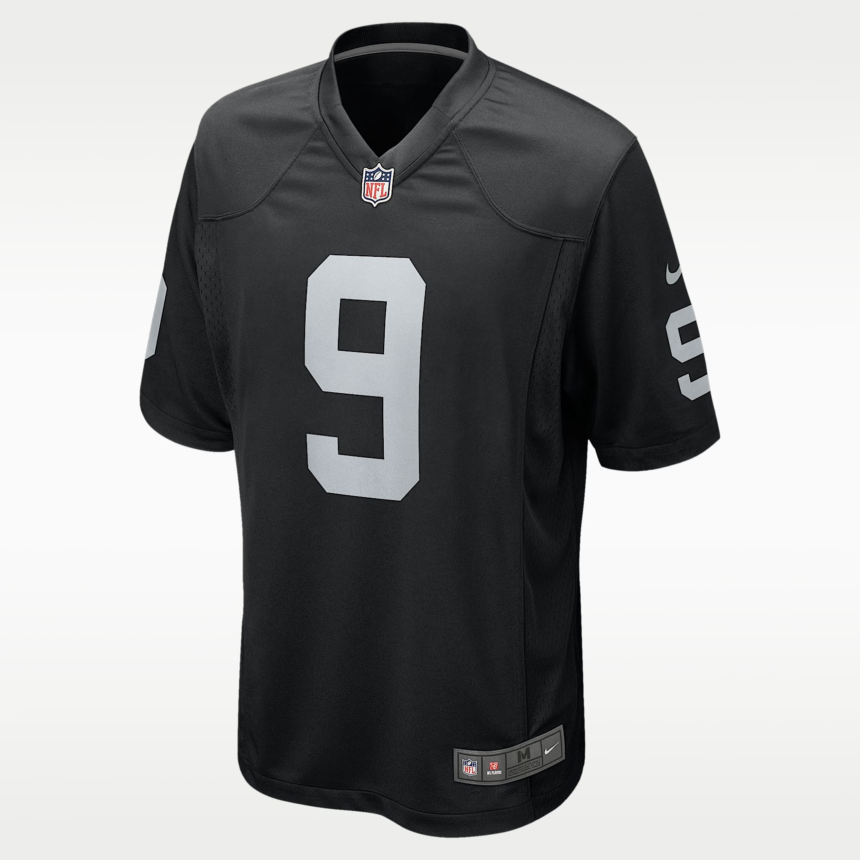 Jersey de fútbol americano Nike de la NFL Game para hombre Tyree Wilson Las Vegas Raiders