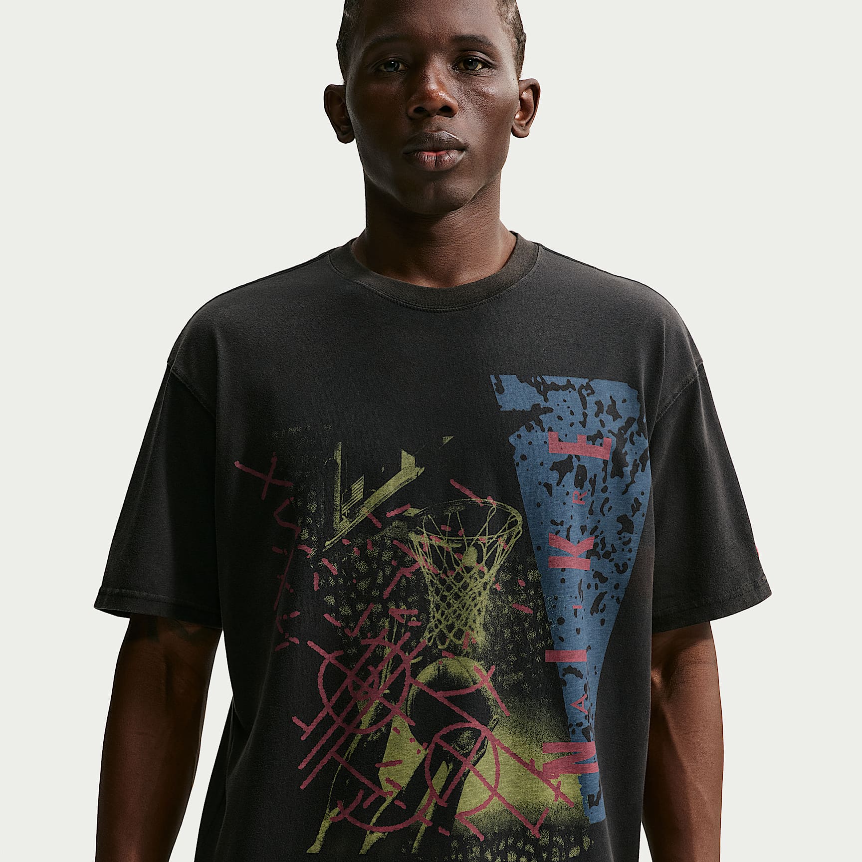 Nike Basketball-T-shirt til mænd