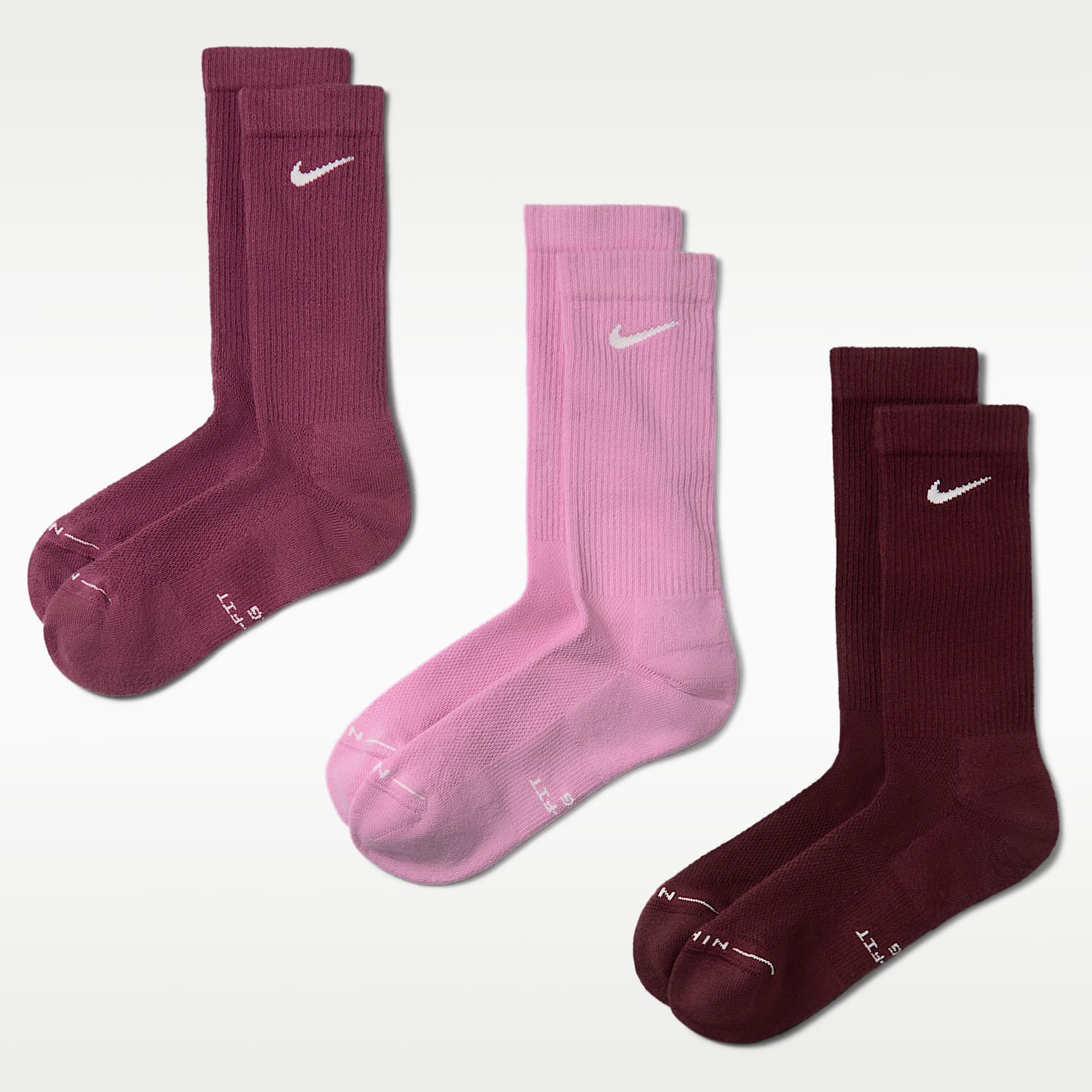 Nike Everyday Elevated Crew Socks (3 Pairs)