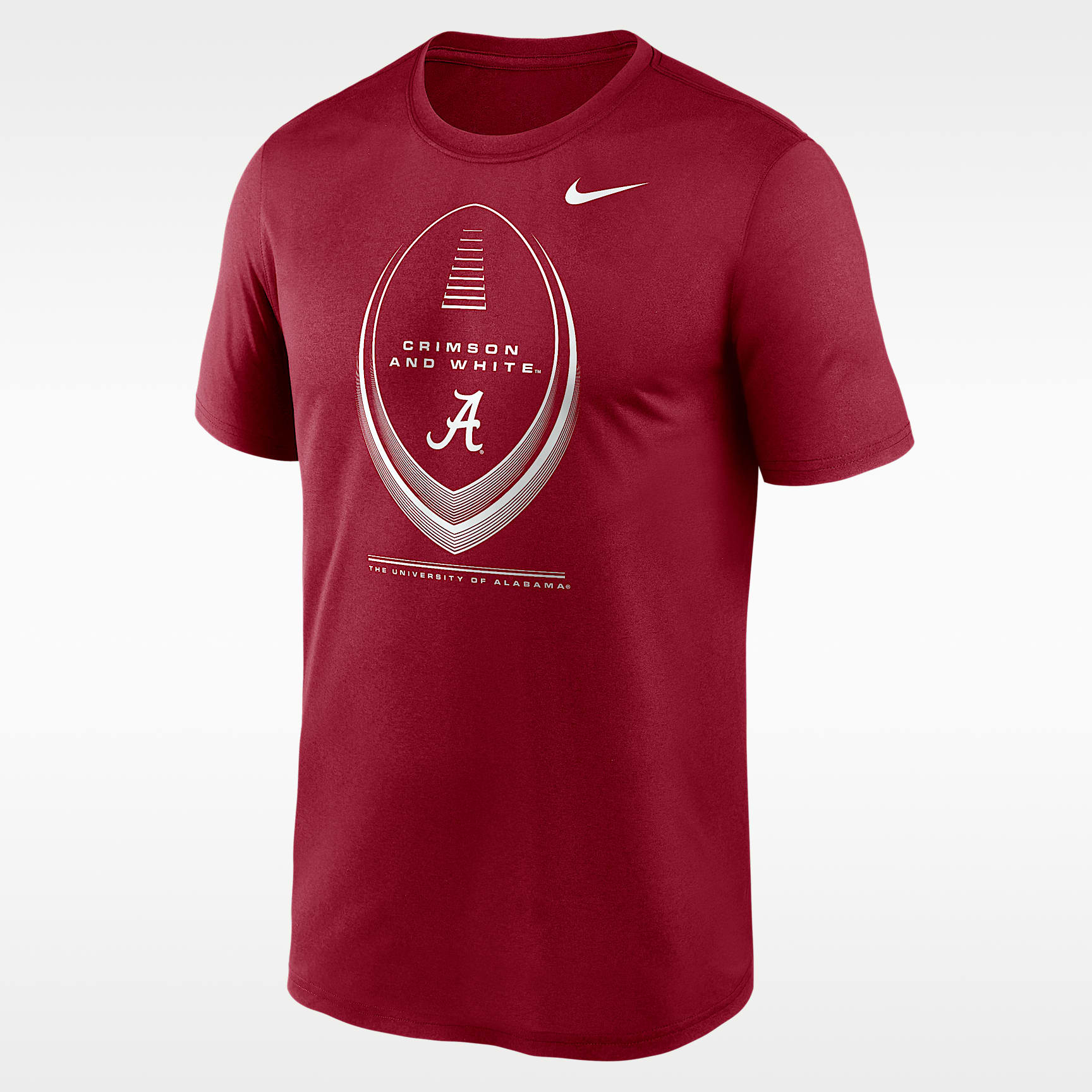Alabama Primetime Football Icon Legend Men's Nike Dri-FIT College T-Shirt