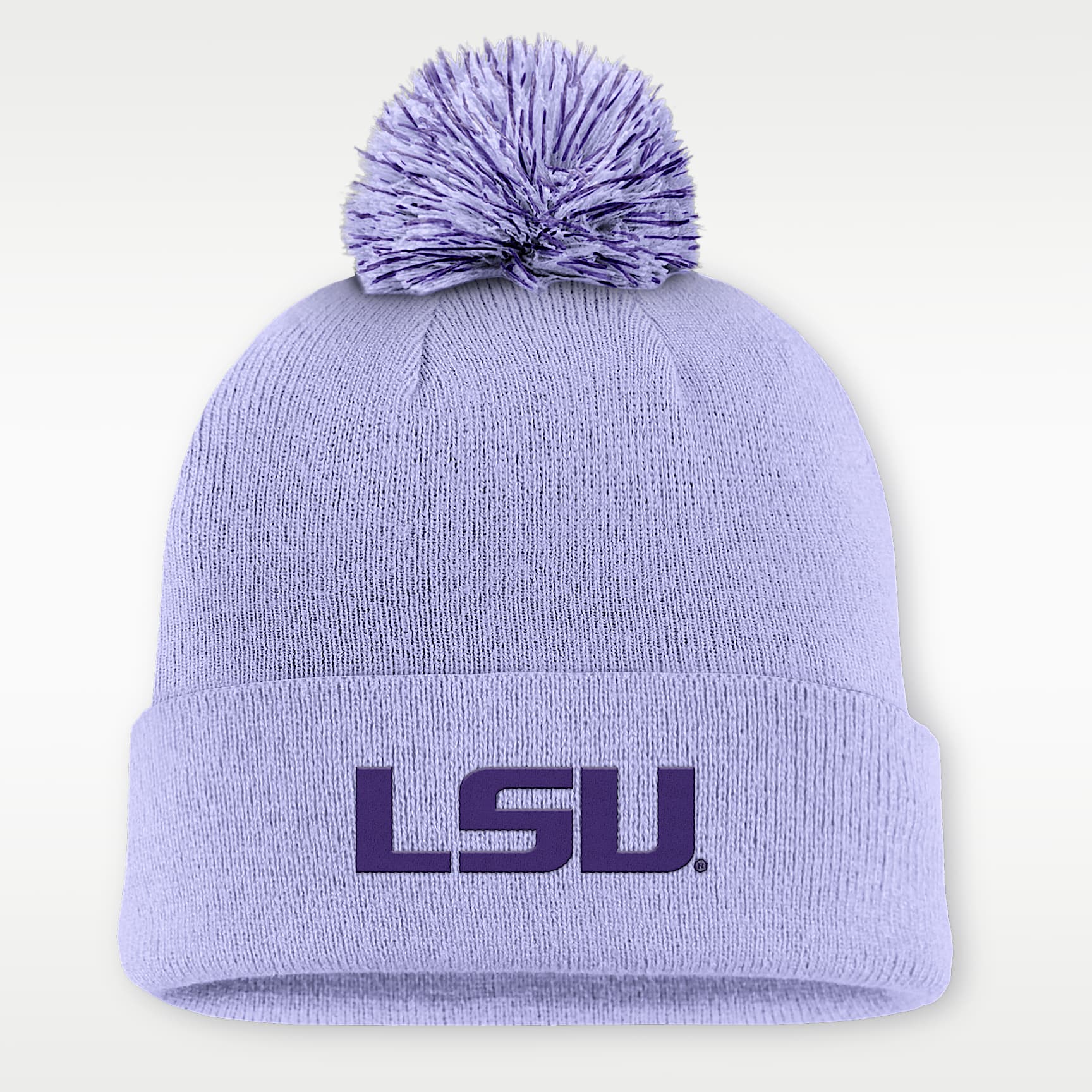 LSU Primetime Campus Toned Men's Nike College Cuffed Pom Beanie